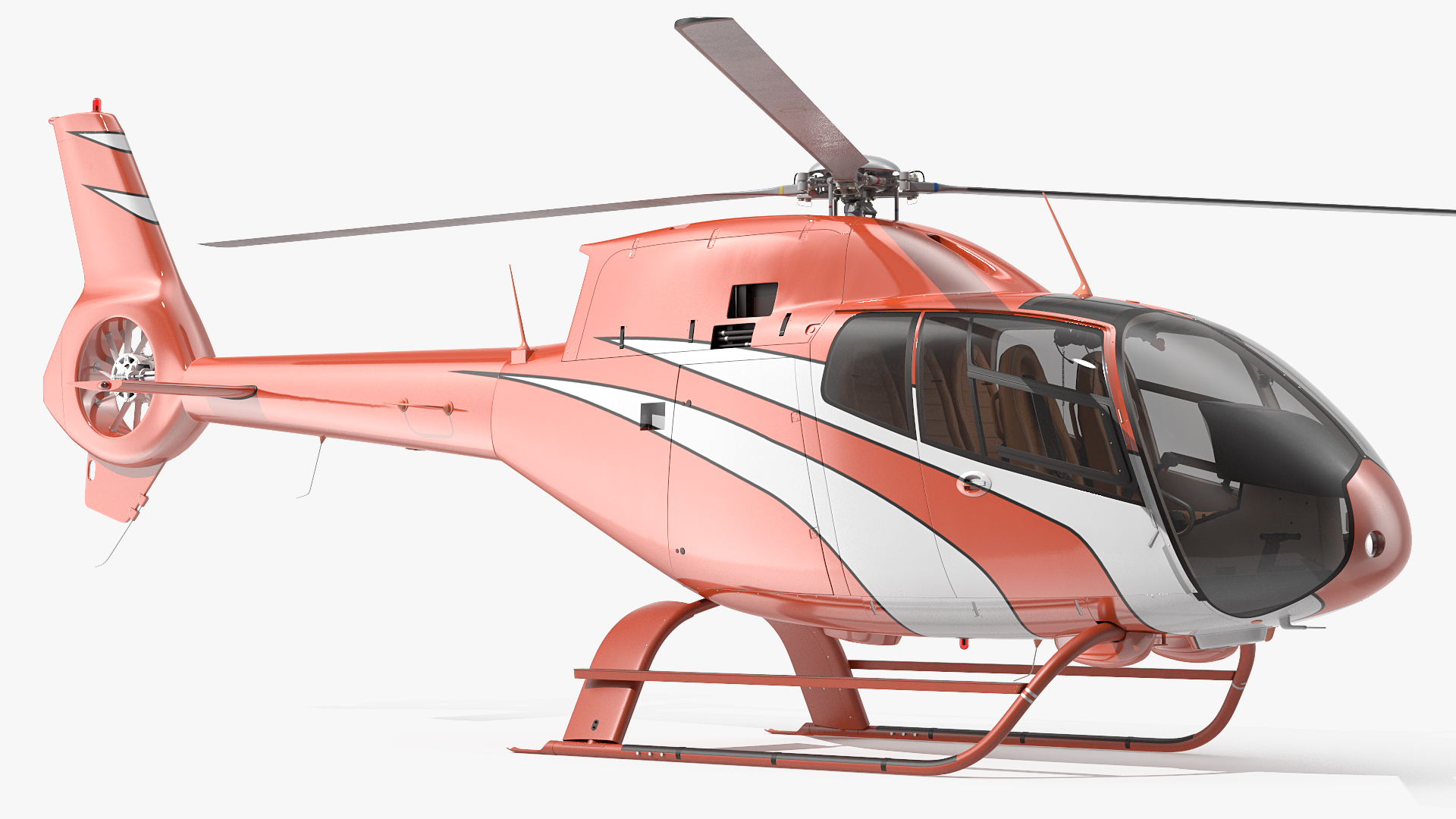 Executive Lightweight Helicopter 3D