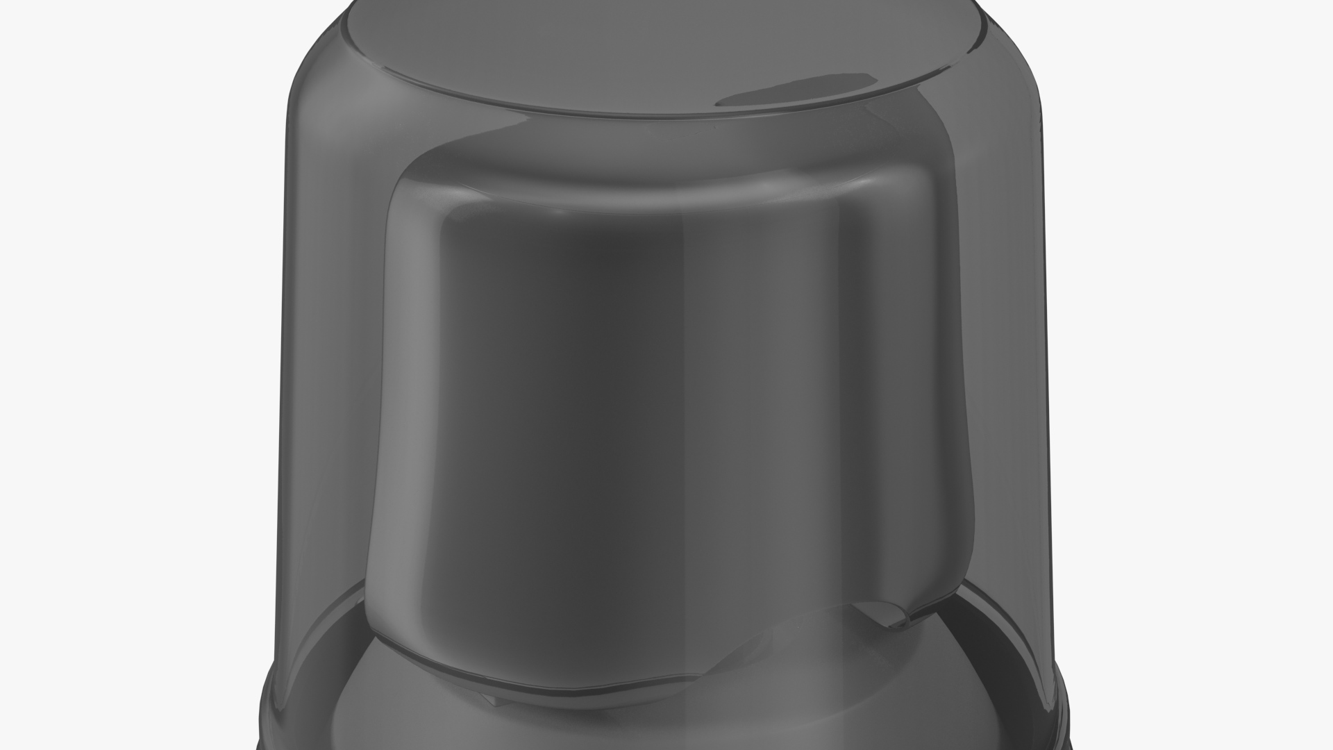 3D Flashing Rotating Beacon Transparent