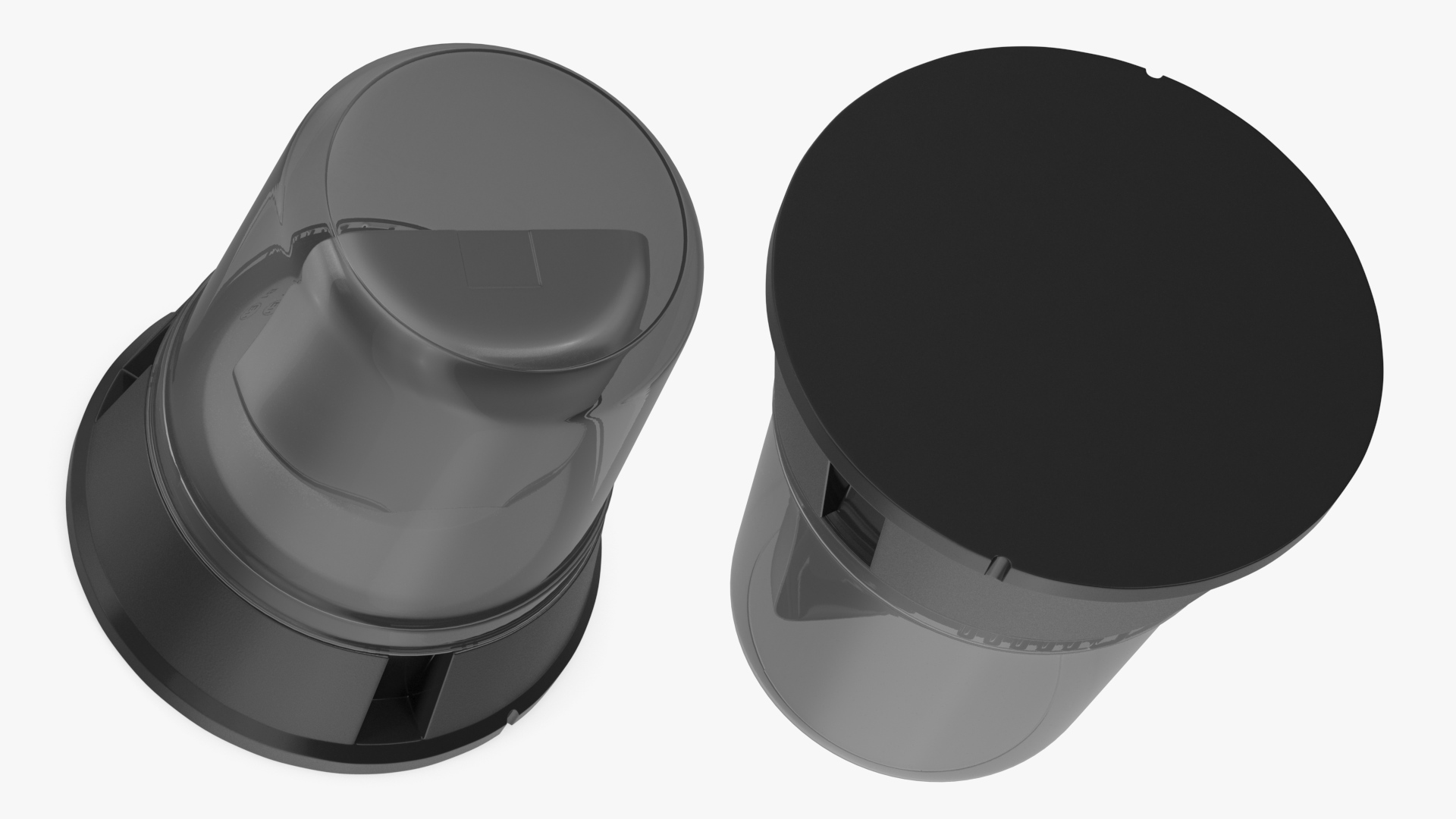 3D Flashing Rotating Beacon Transparent