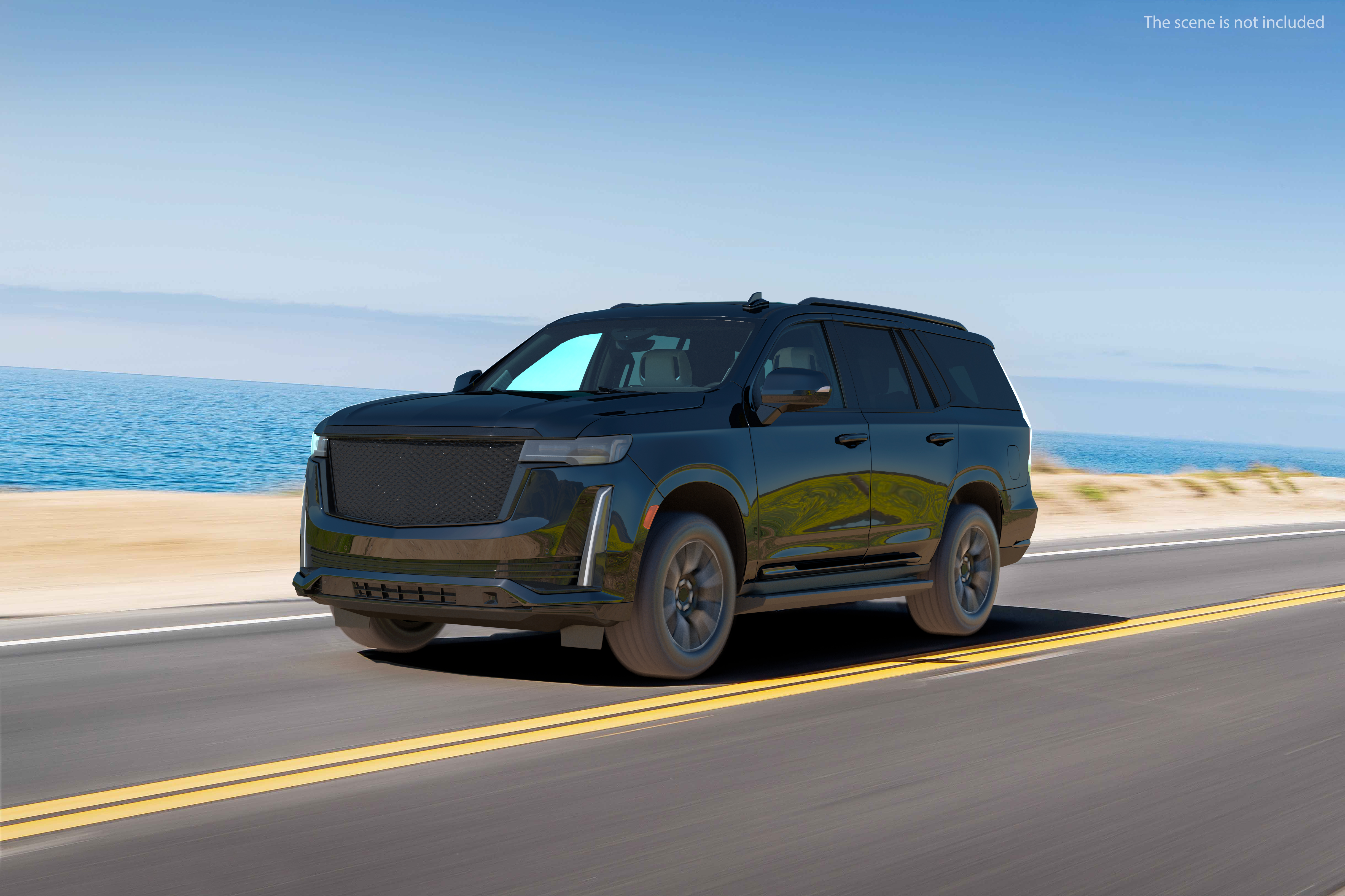 3D Luxury Large SUV