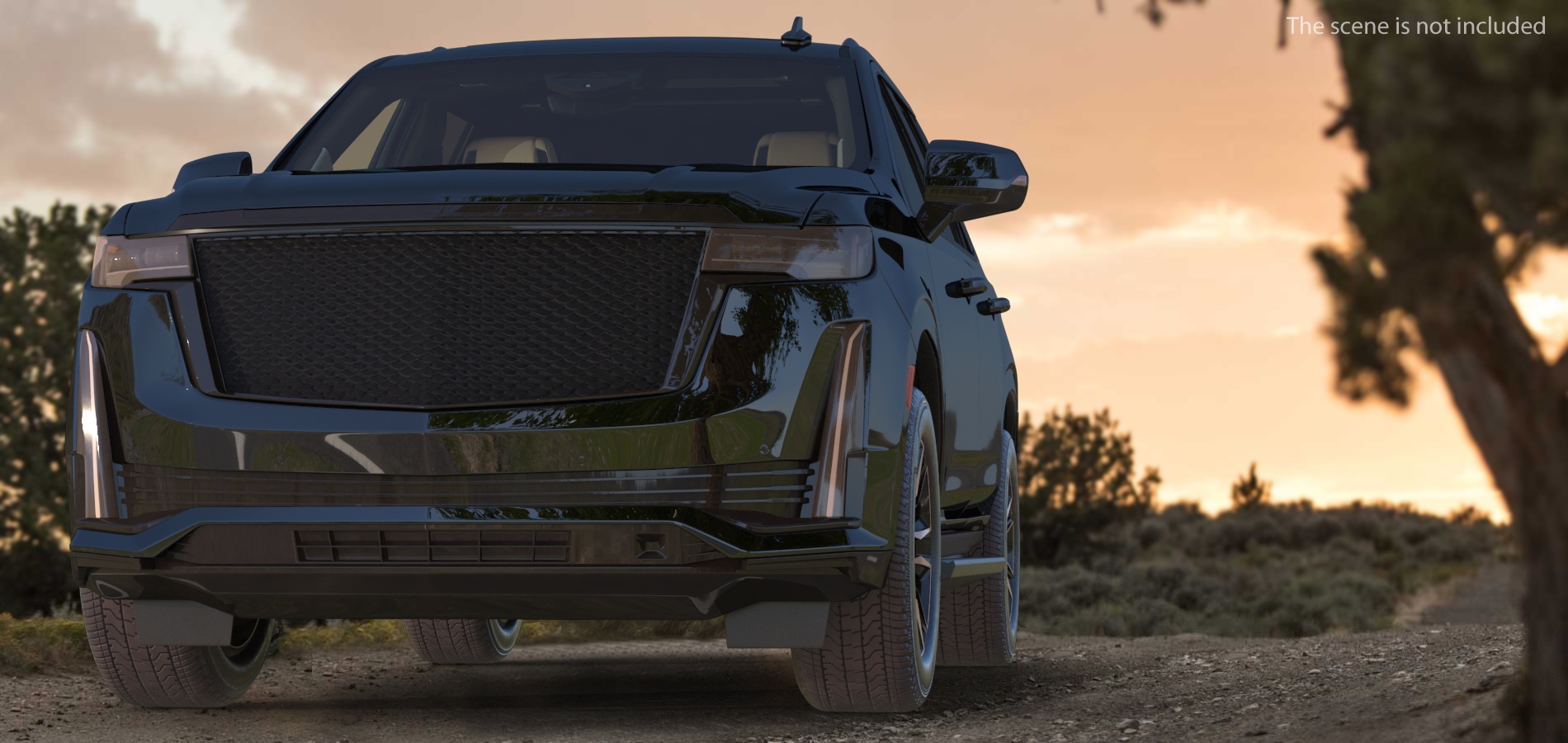 3D Luxury Large SUV