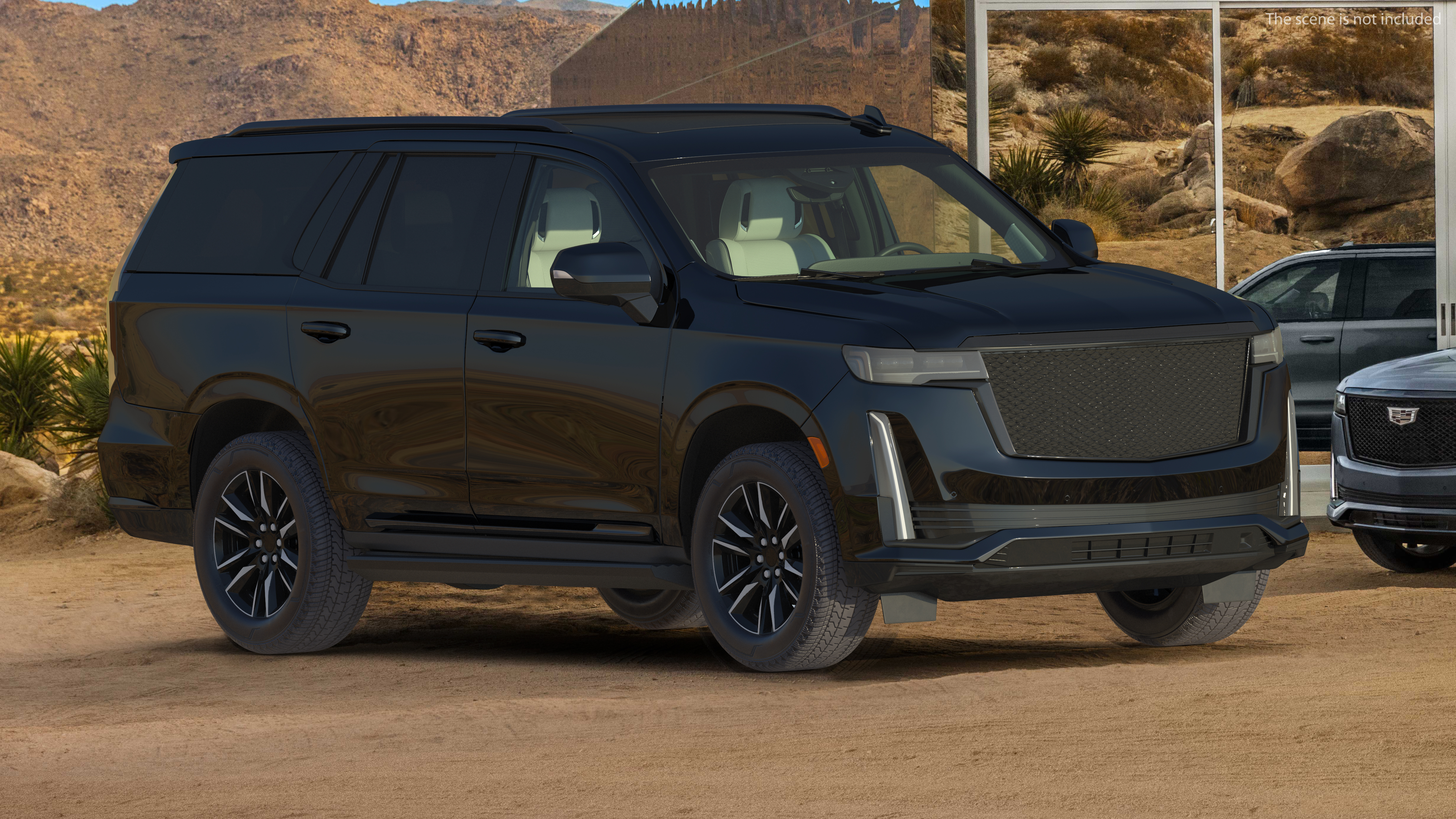 3D Luxury Large SUV