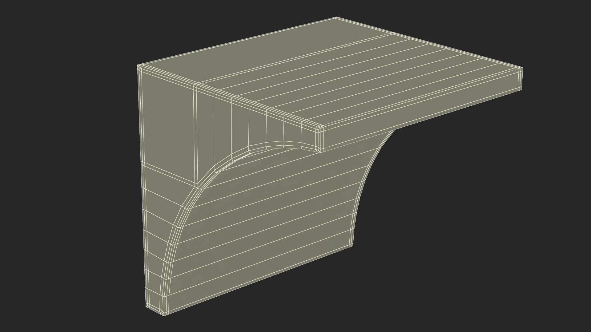 3D Architectural Molding Gypsum Type 11