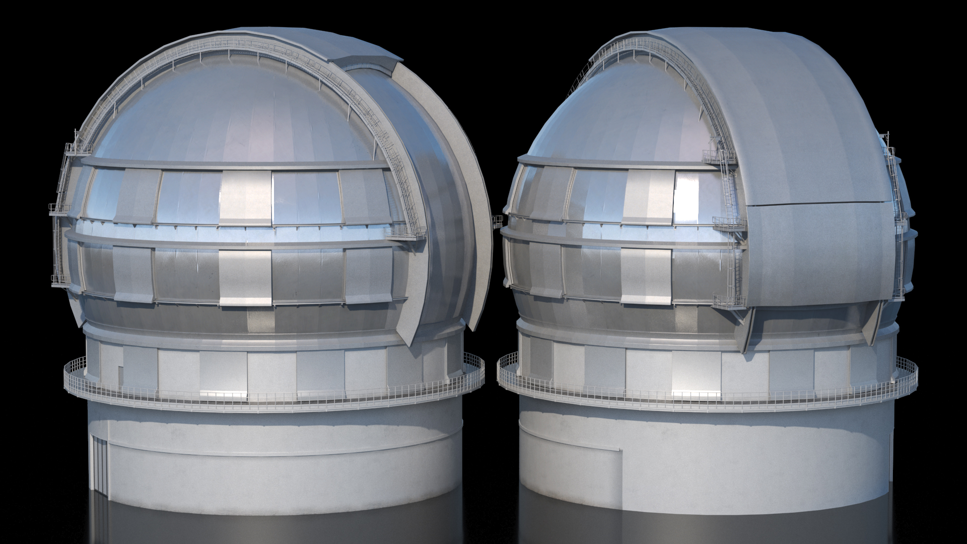Astronomical Observatory Dome 3D model