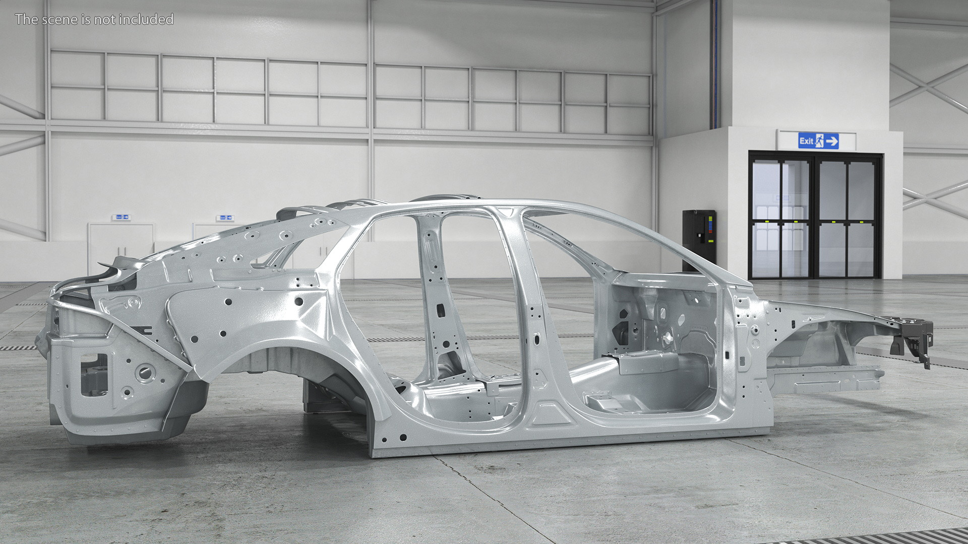 Car Frame Structure 3D model