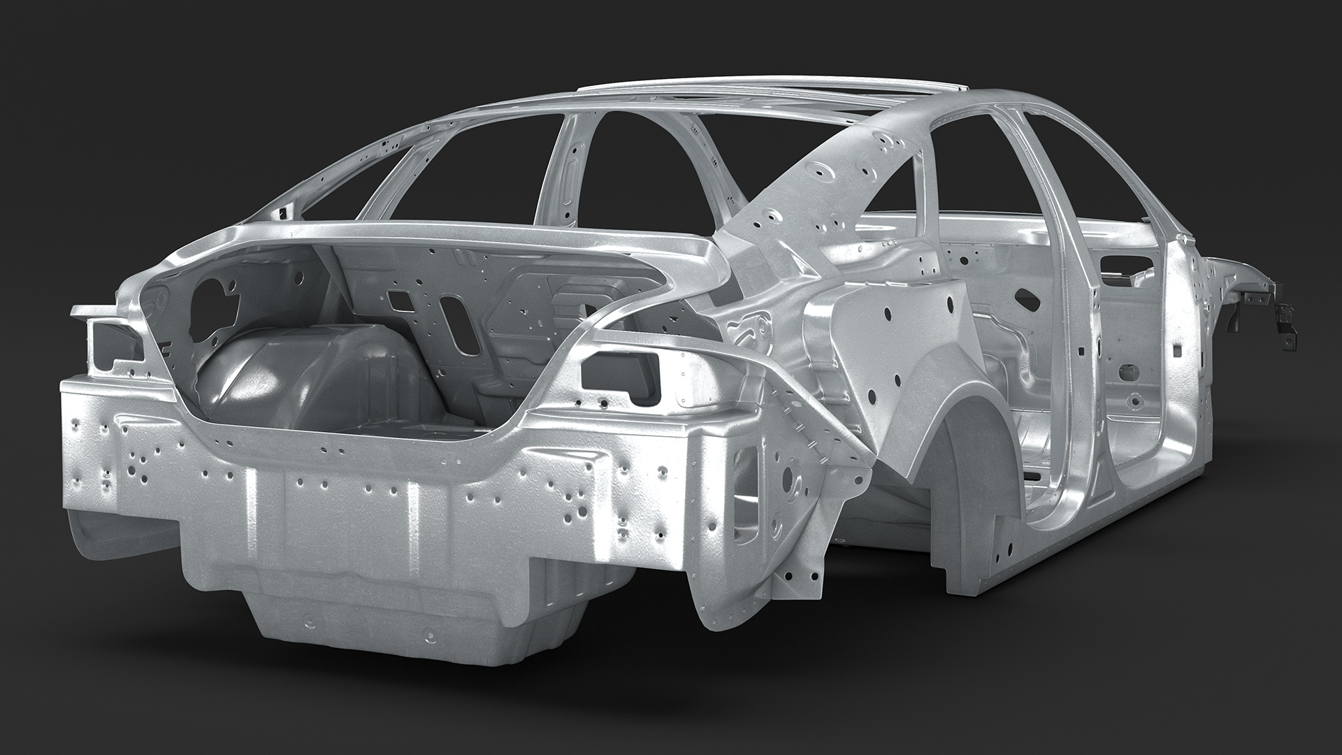 Car Frame Structure 3D model