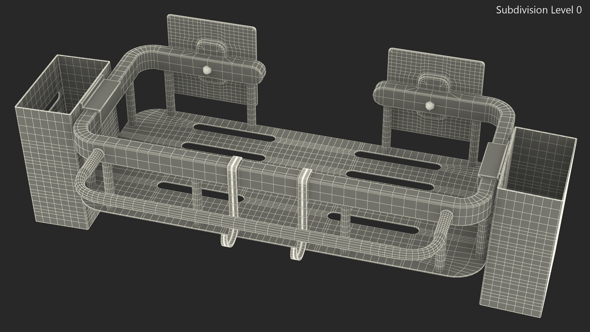 3D model Sink Organizer White