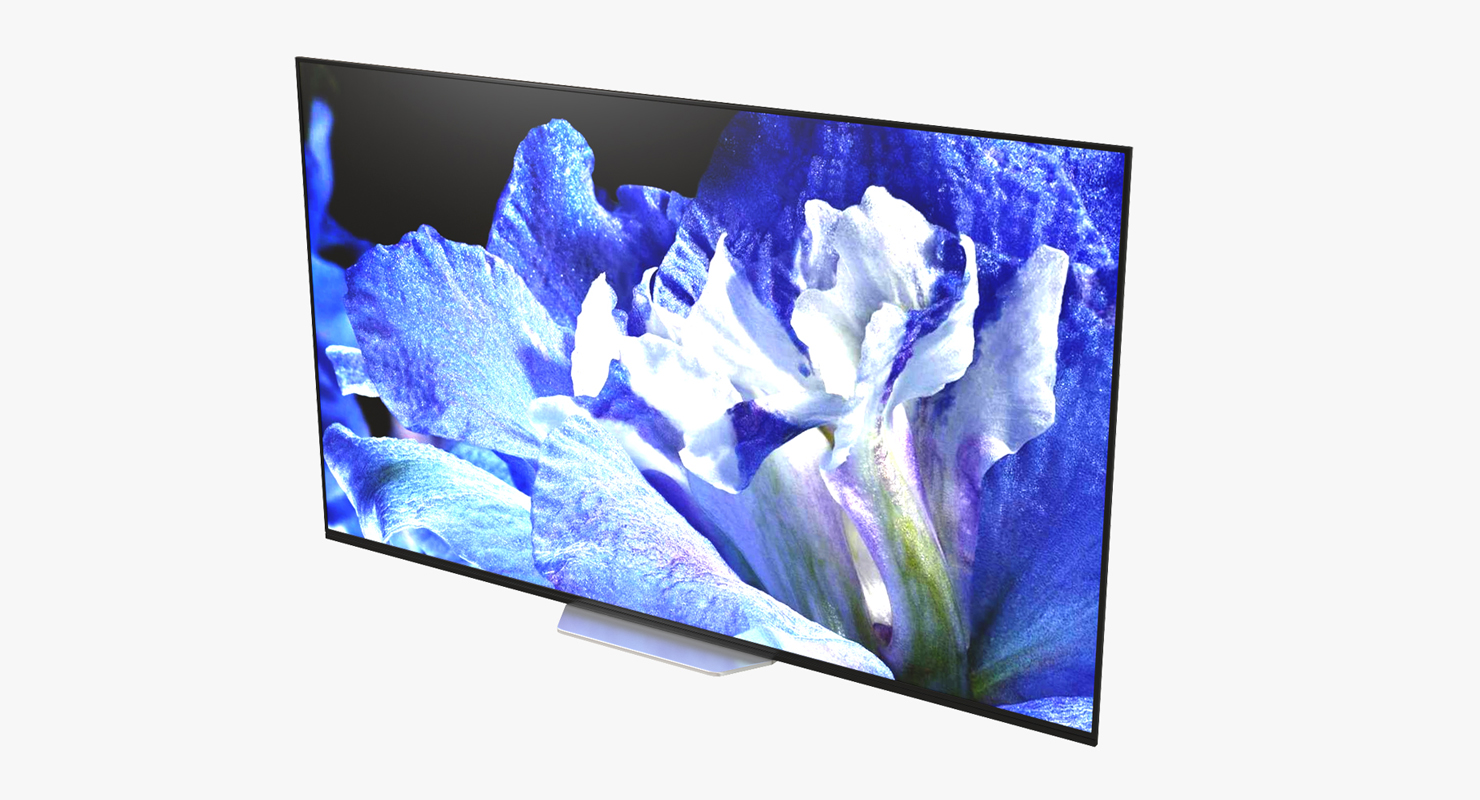 3D Sony TV Bravia AF8 On