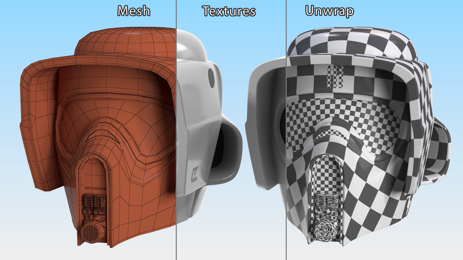 3D model Scout Trooper Helmet