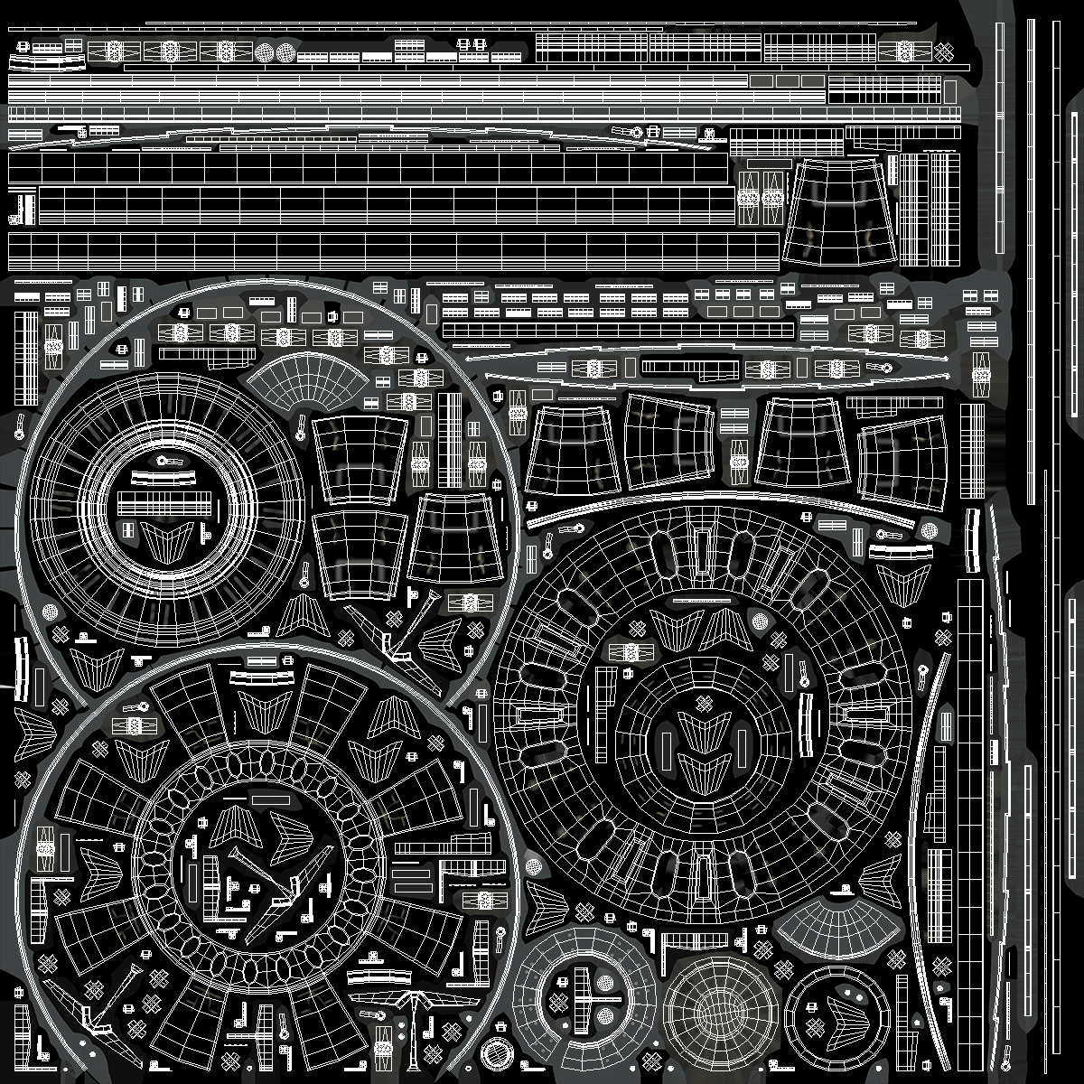 3D model Sci-fi UFO