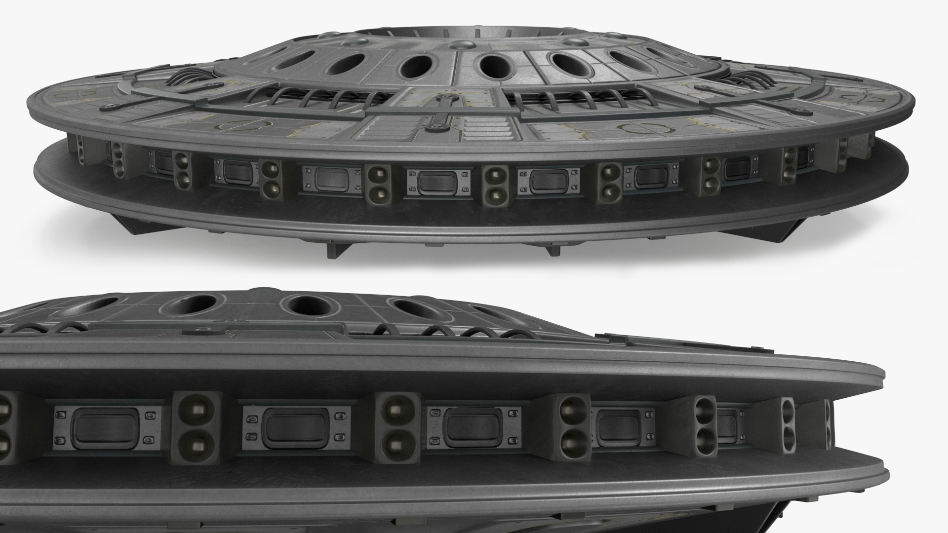 3D model Sci-fi UFO