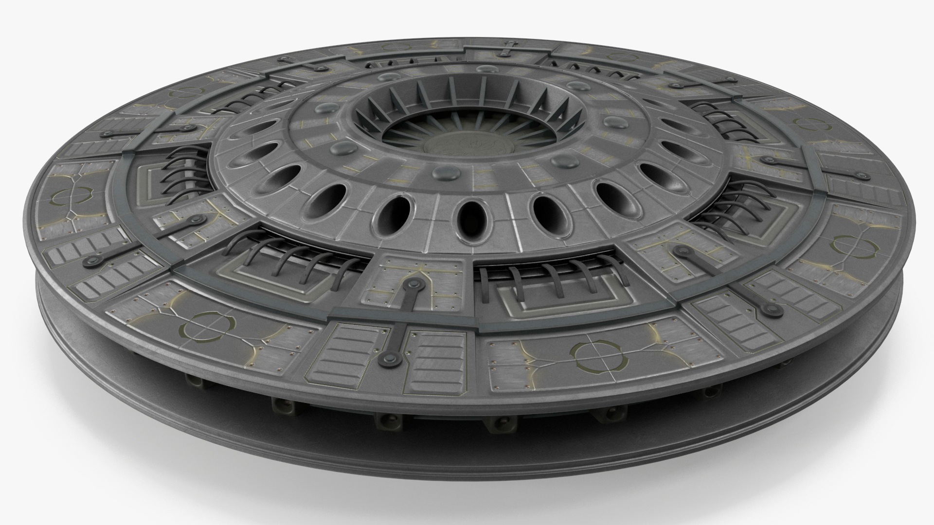 3D model Sci-fi UFO