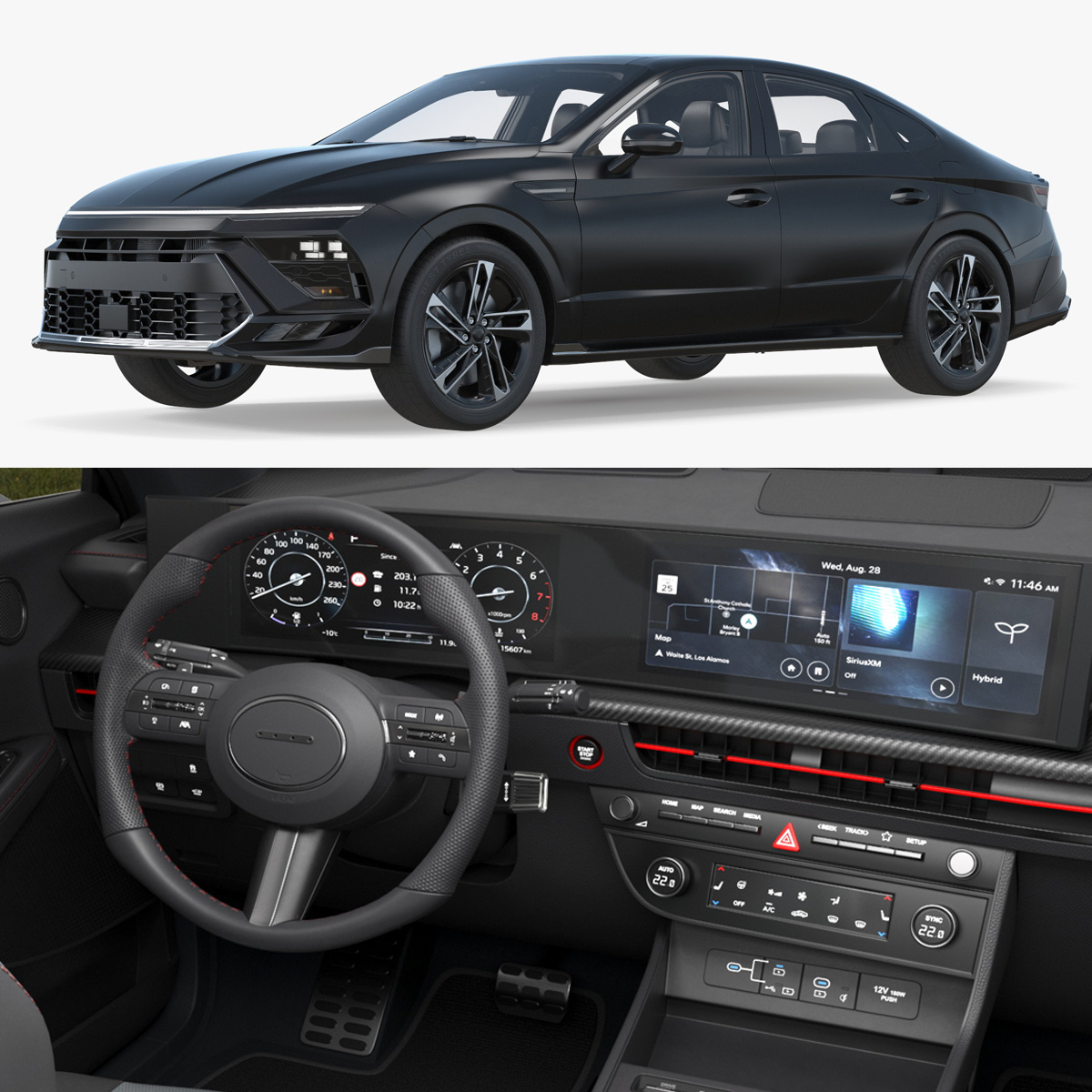 Hyundai Sonata 2024 - Black