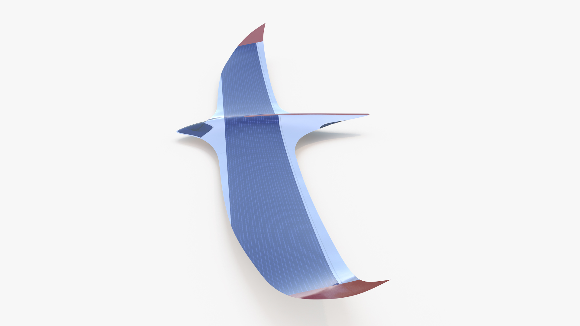 Solar Airplane 3D model