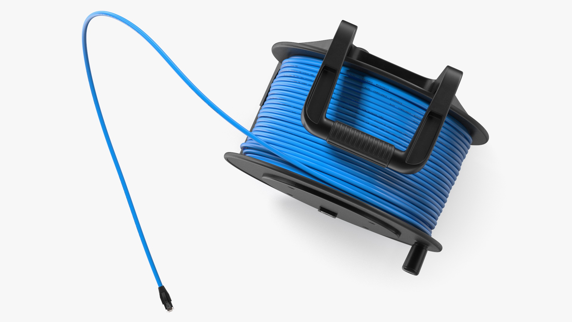 3D Network STP Cable with Reel and RJ45 Jack