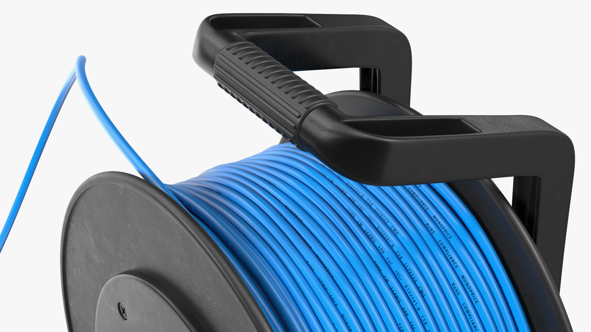 3D Network STP Cable with Reel and RJ45 Jack