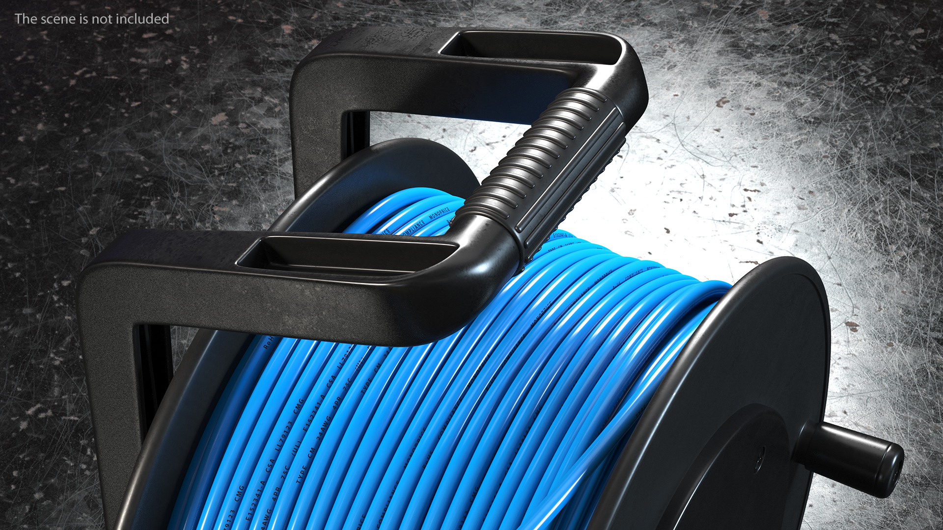 3D Network STP Cable with Reel and RJ45 Jack