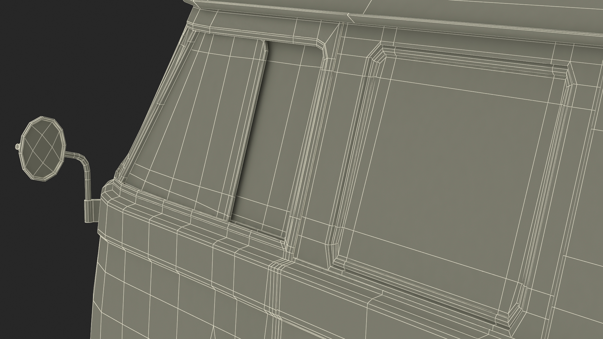 3D model Classic Volkswagen Type 2 Pickup Truck Rigged