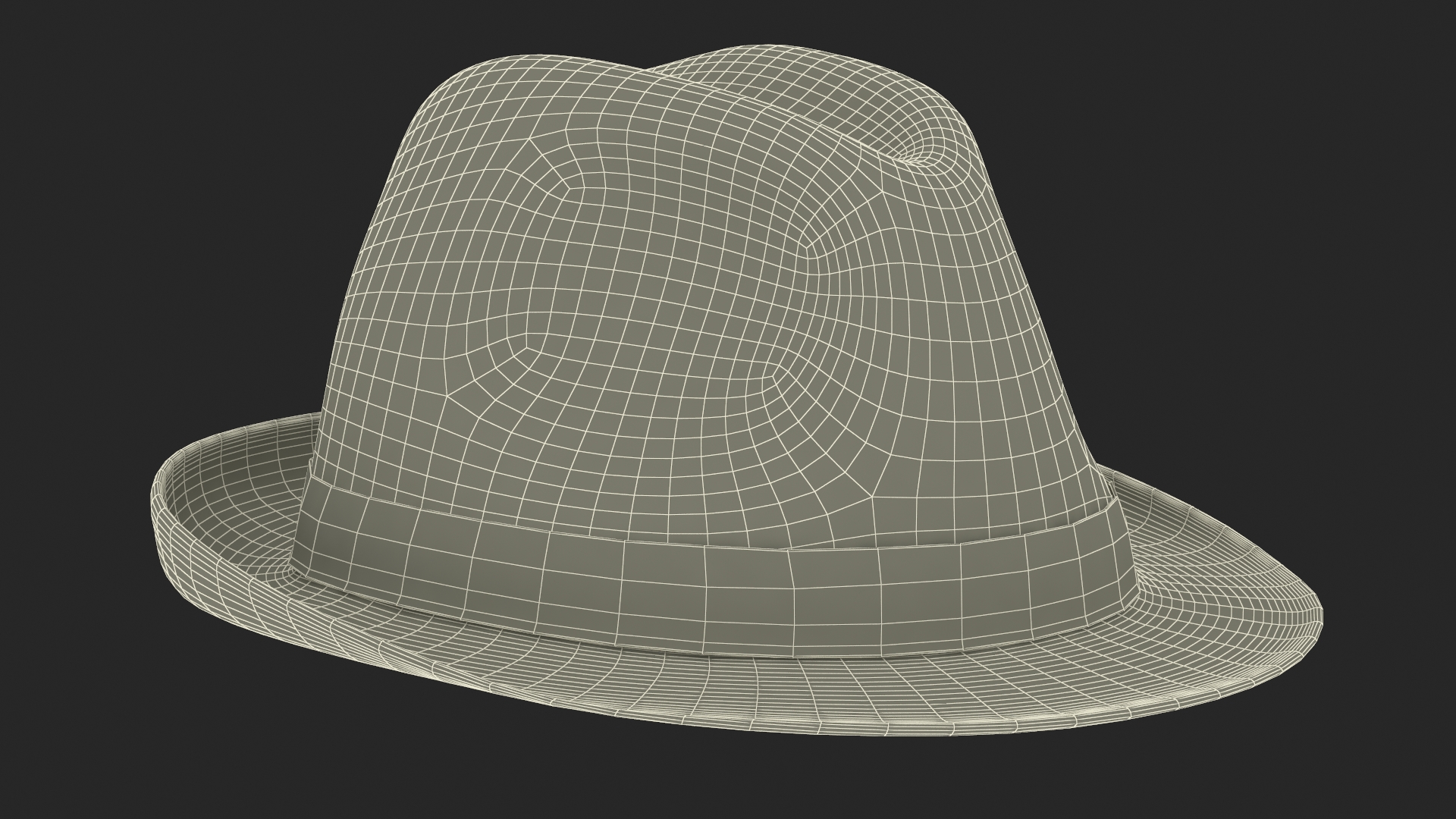 3D Classic Fedora Hat for Men