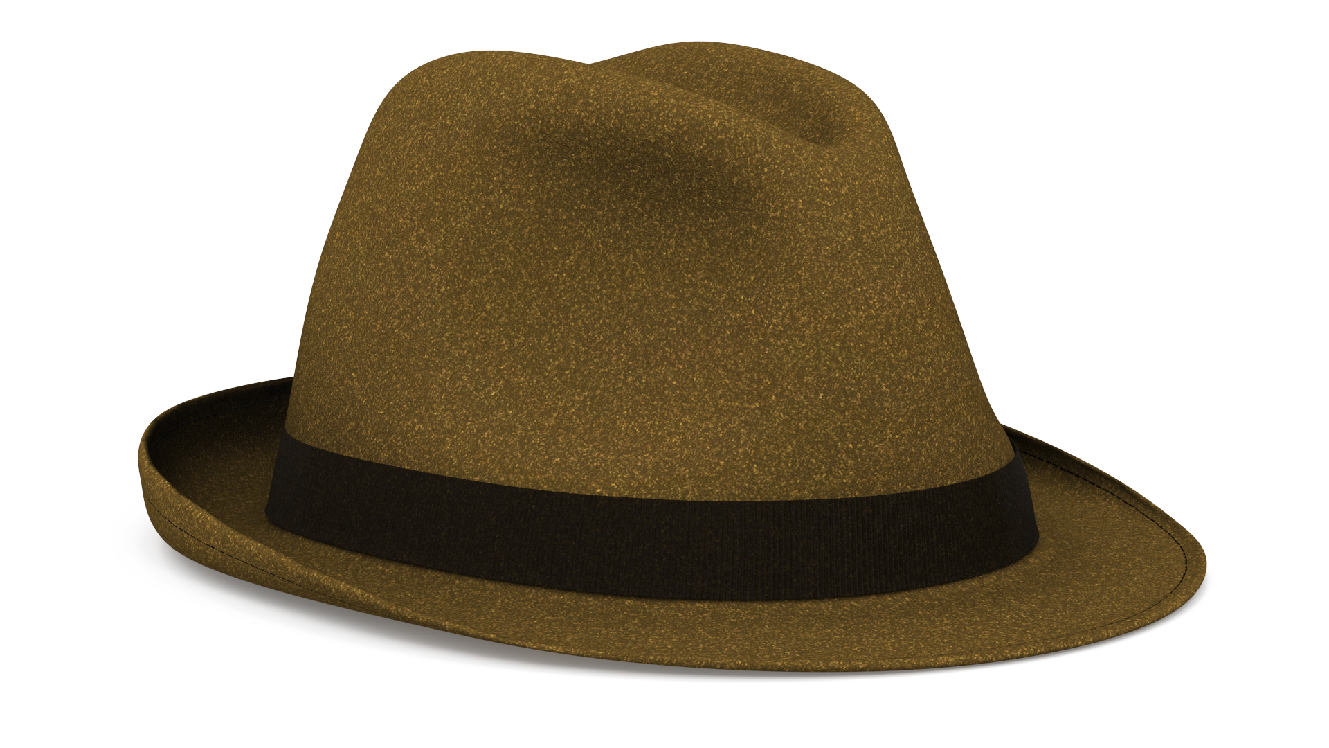 3D Classic Fedora Hat for Men