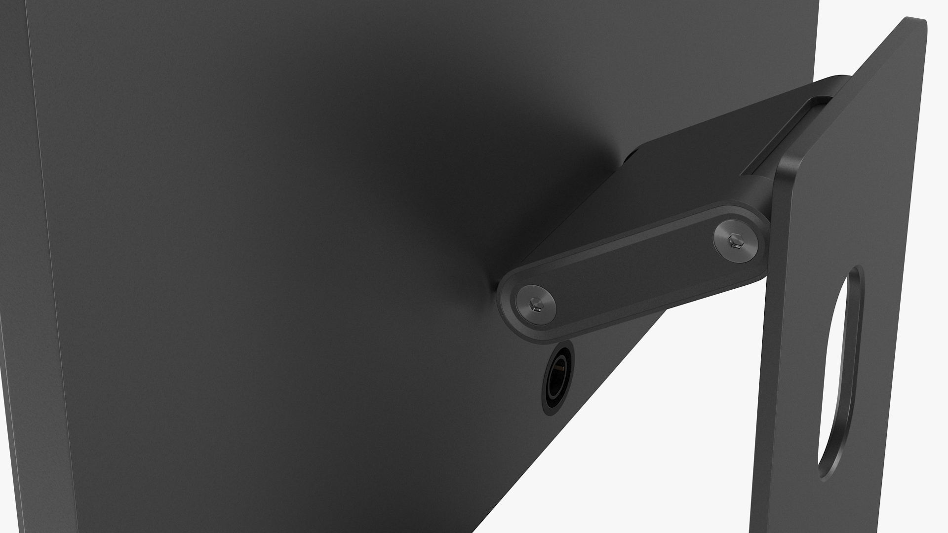 3D Display Tilt and Height Stand Off model