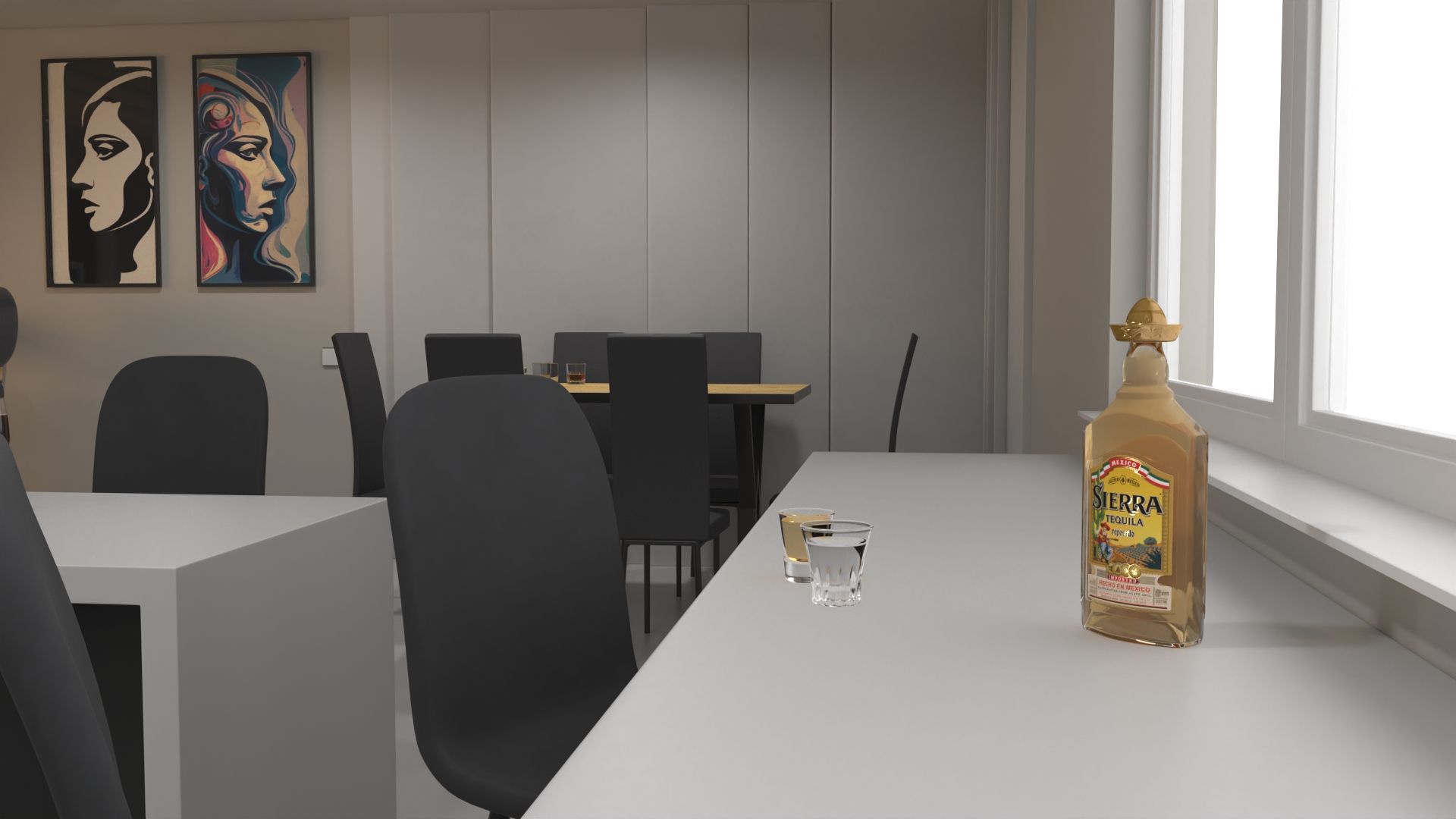 3D Private Home Bar