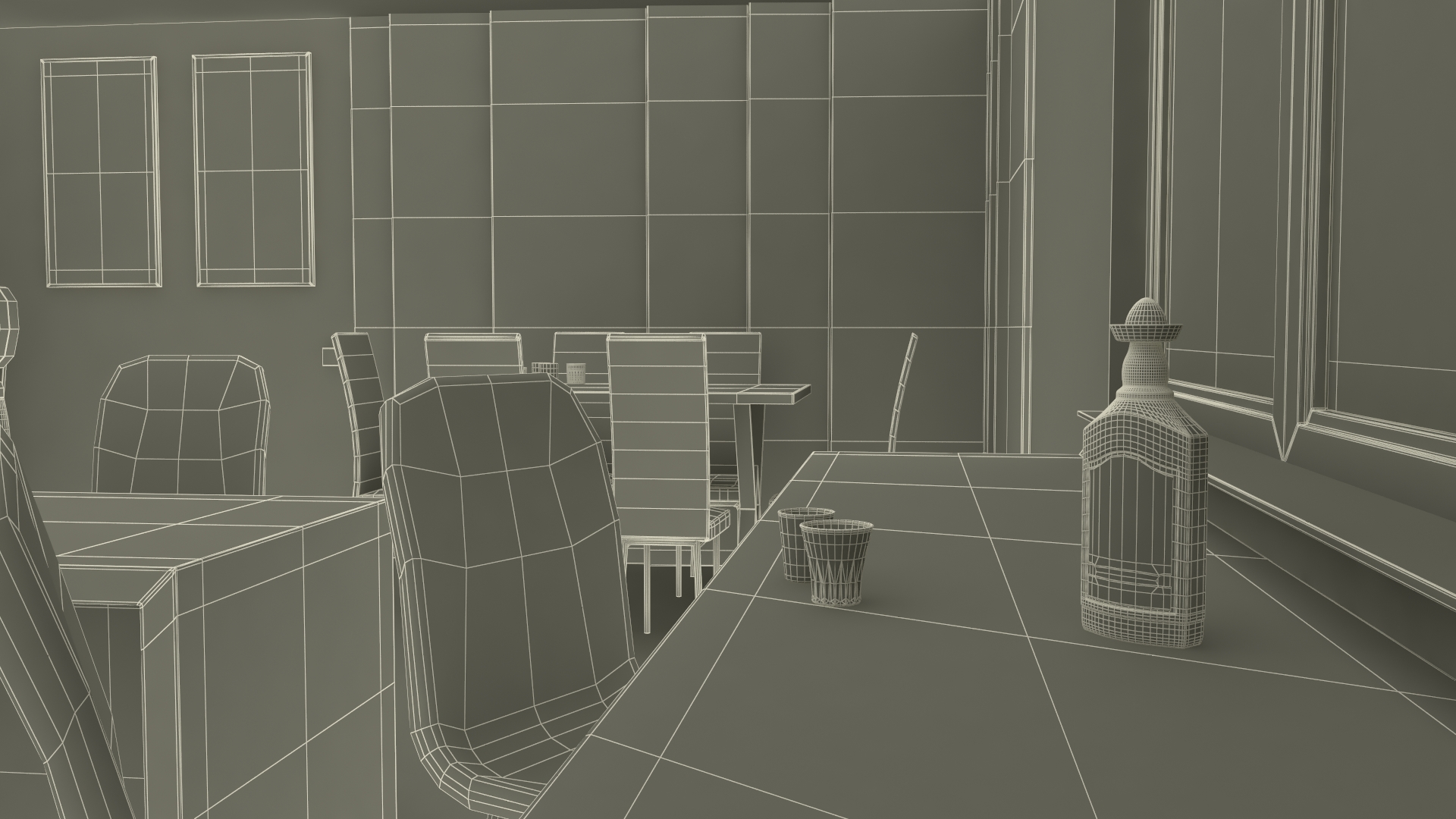 3D Private Home Bar