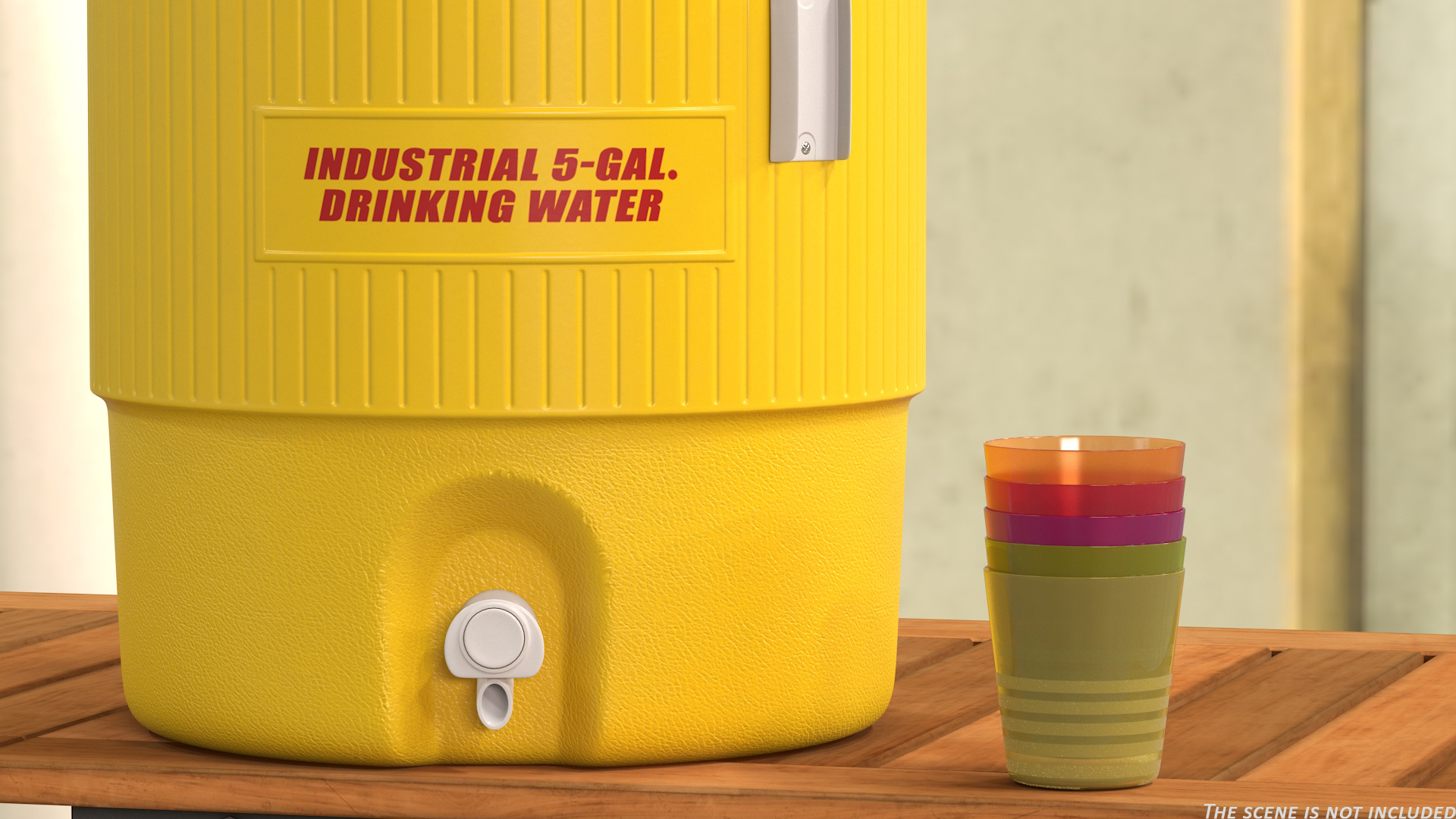 Igloo 5 Gallon Heat Stress Solution Industrial Water Cooler 3D model