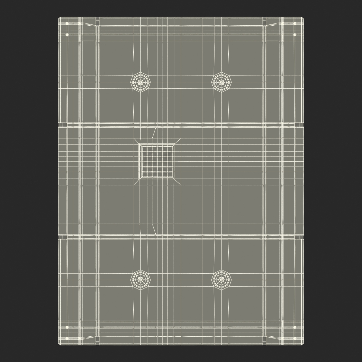 3D model Sci Fi Painted Panel