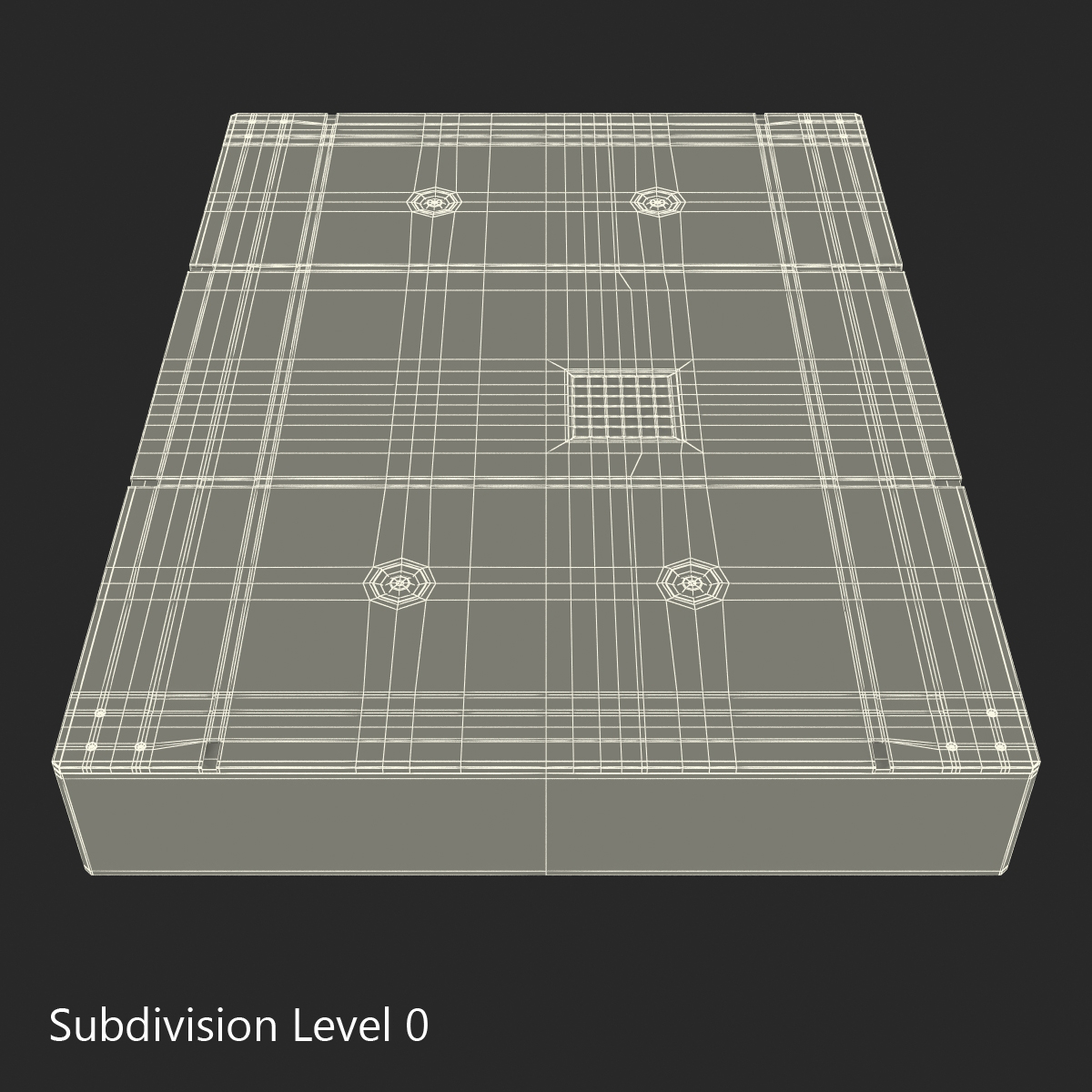 3D model Sci Fi Painted Panel