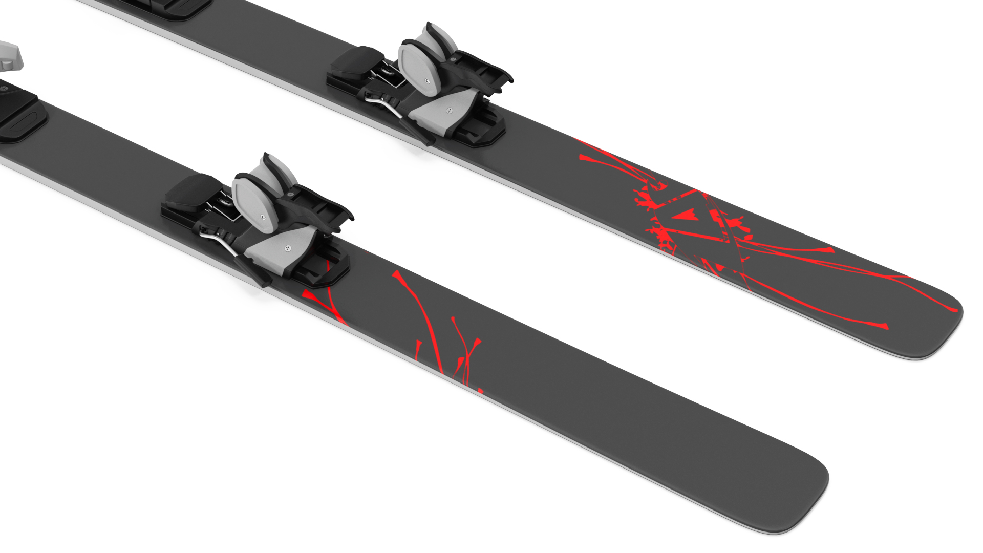 3D Snow Skis 4