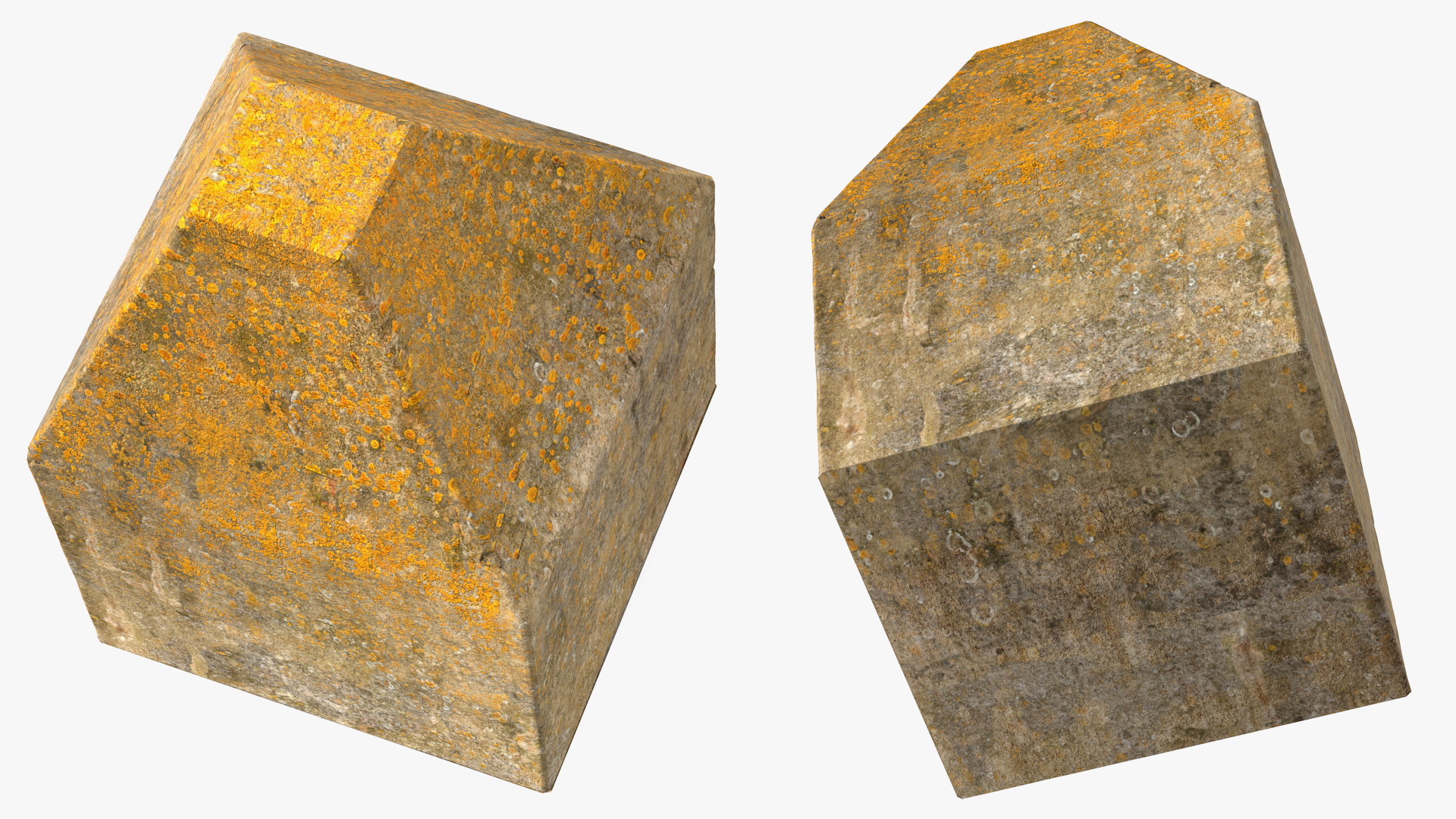 3D model Dragon Teeth Tank Obstacle Old