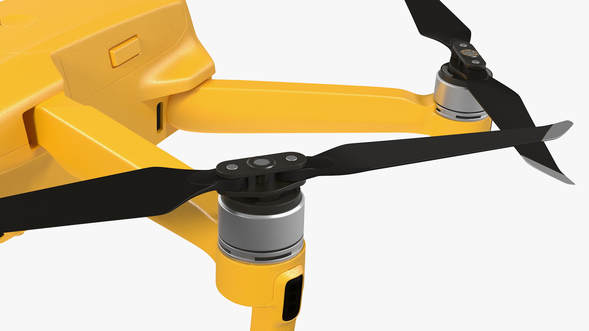 Drone Quadcopter UAV with Camera Rigged 3D model