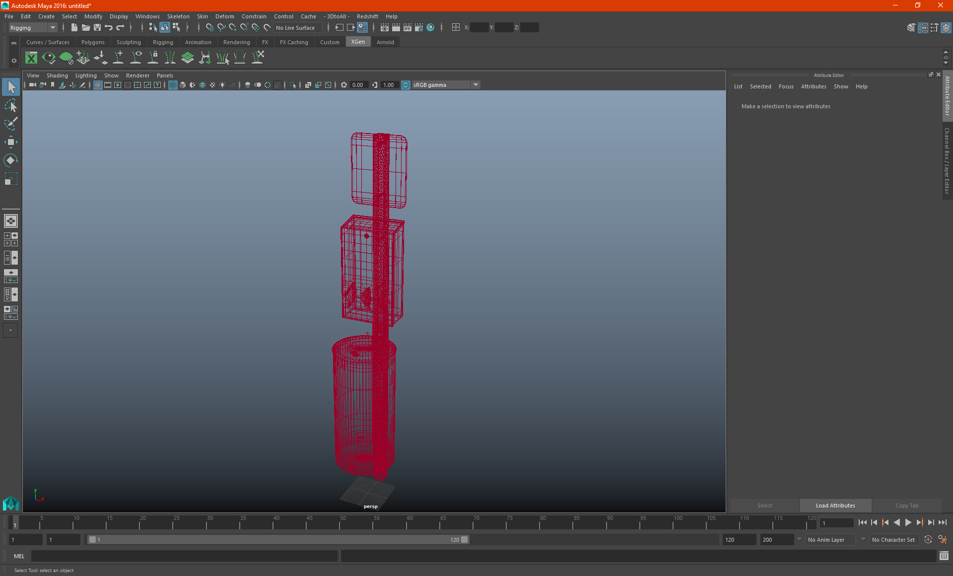 Station for Pet Waste with Round Can Green 3D