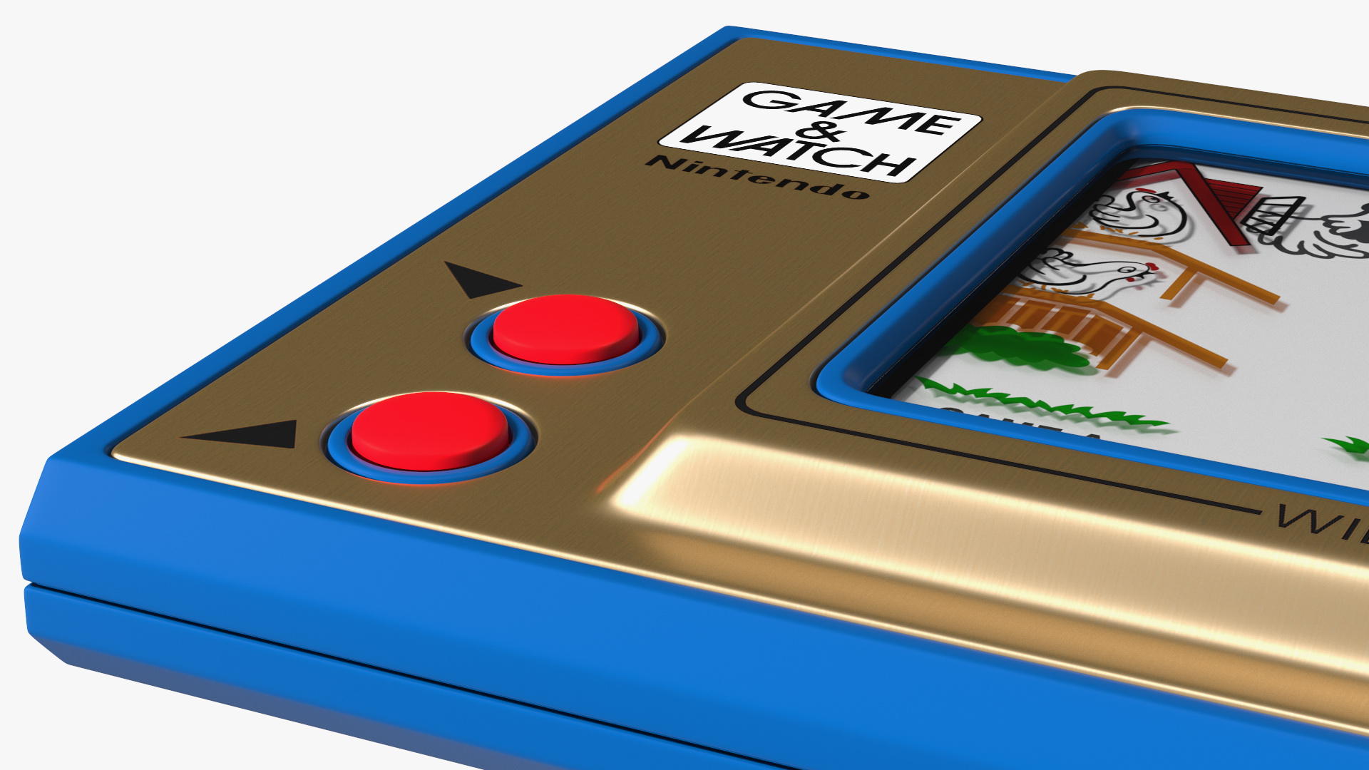 Nintendo Game and Watch Egg Handheld Game Console 3D model