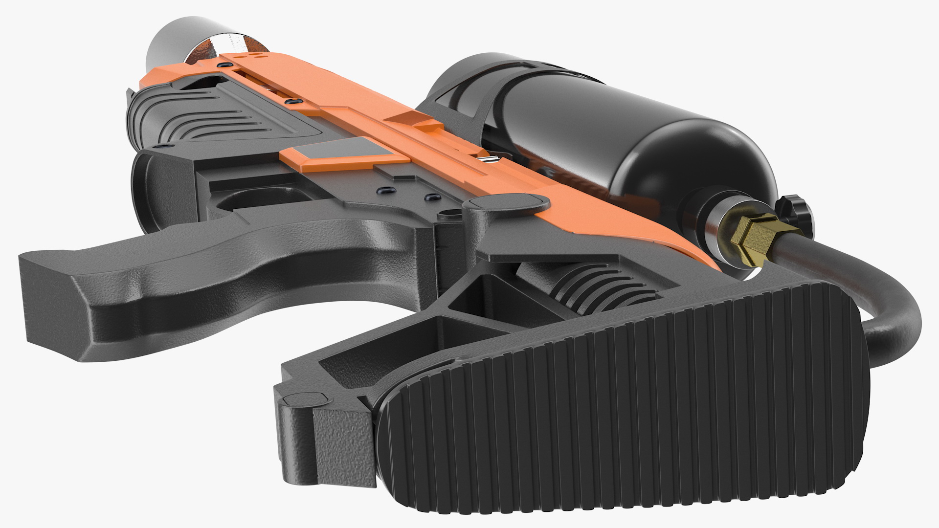 3D Futuristic Flamethrower model