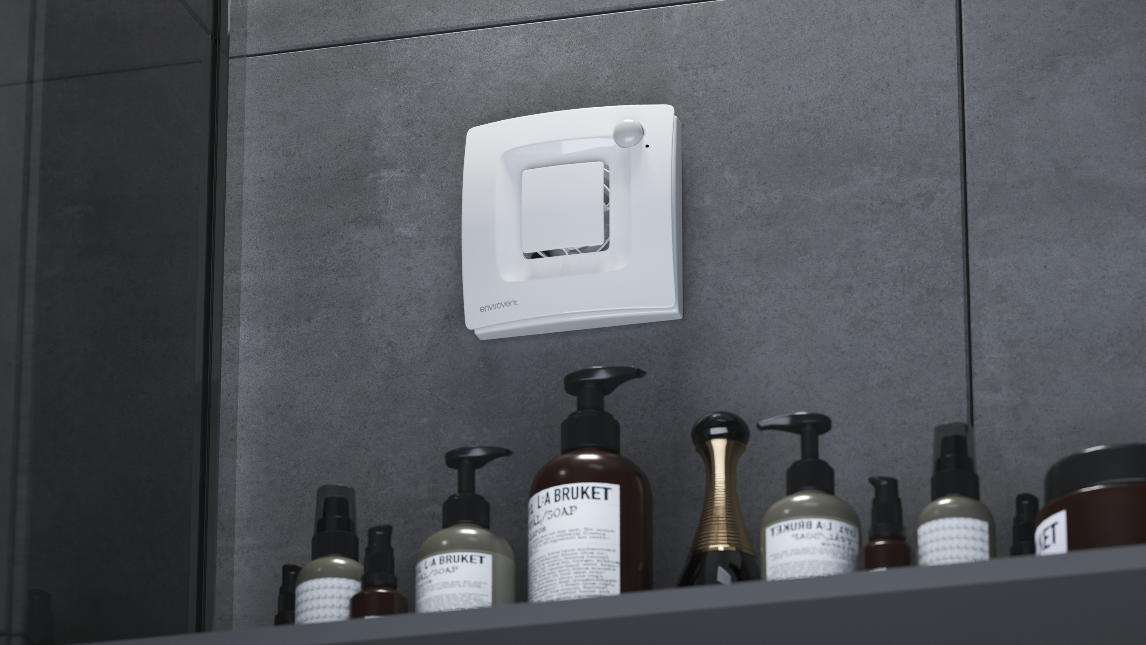 Extractor Fan Silent Dual 100 3D model
