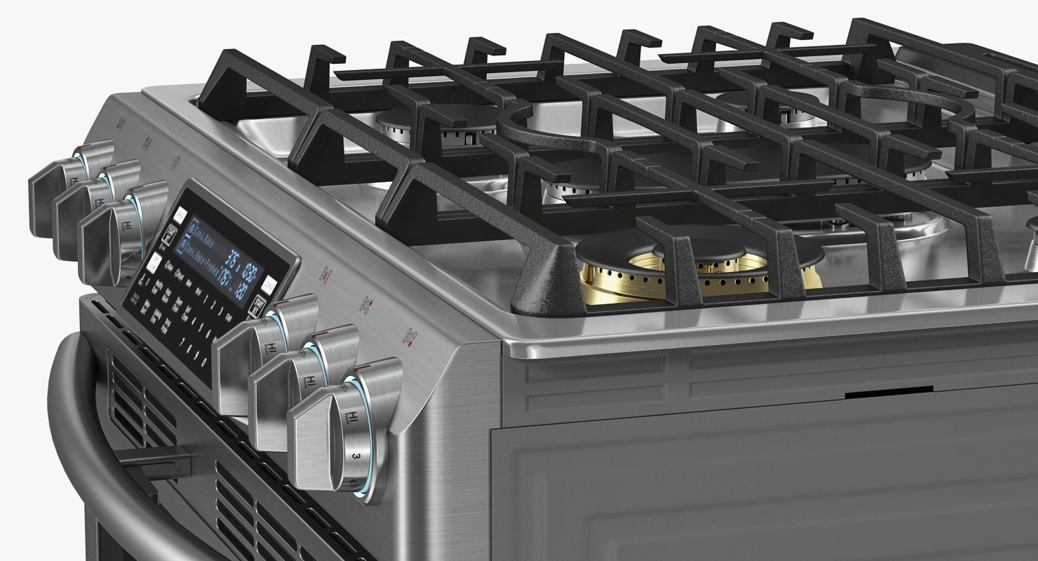 3D Dual Fuel Range Generic model