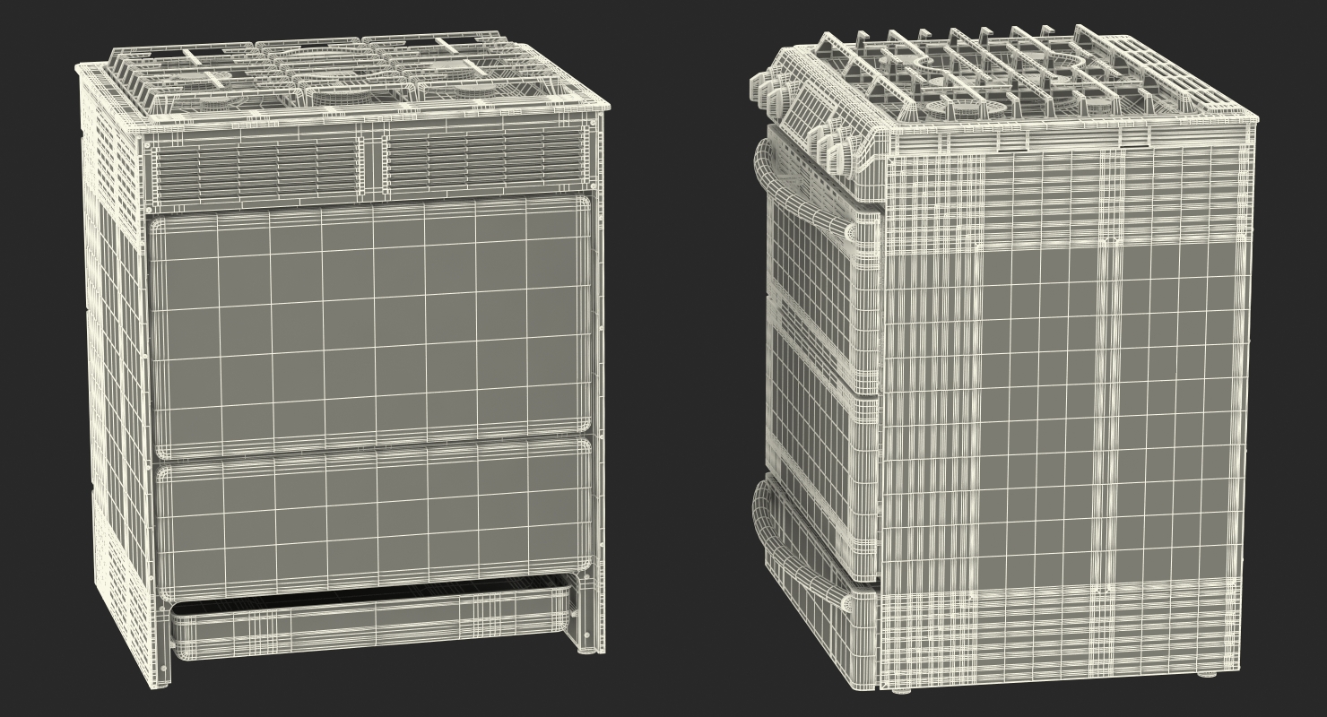 3D Dual Fuel Range Generic model