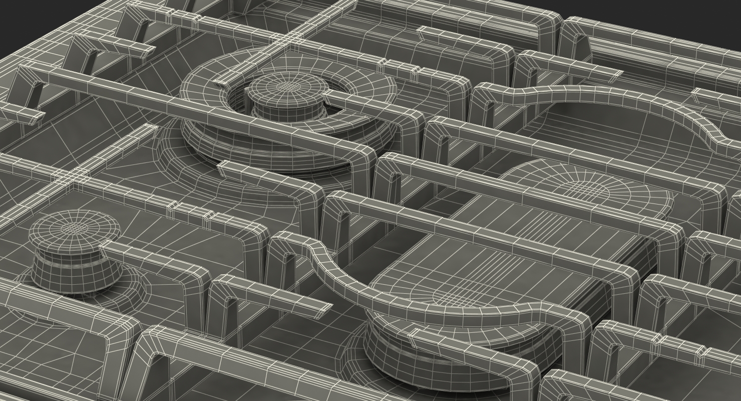 3D Dual Fuel Range Generic model