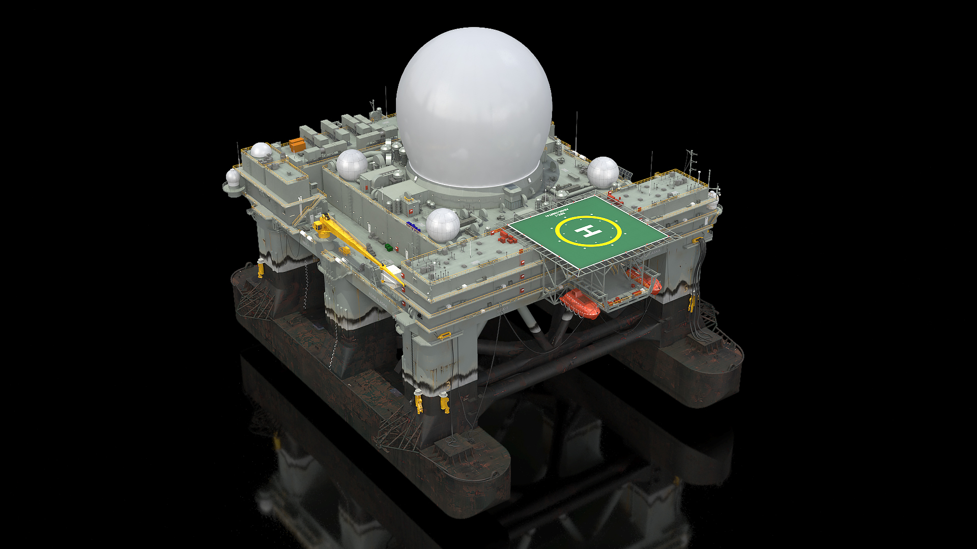 Sea Based X Band Radar 3D