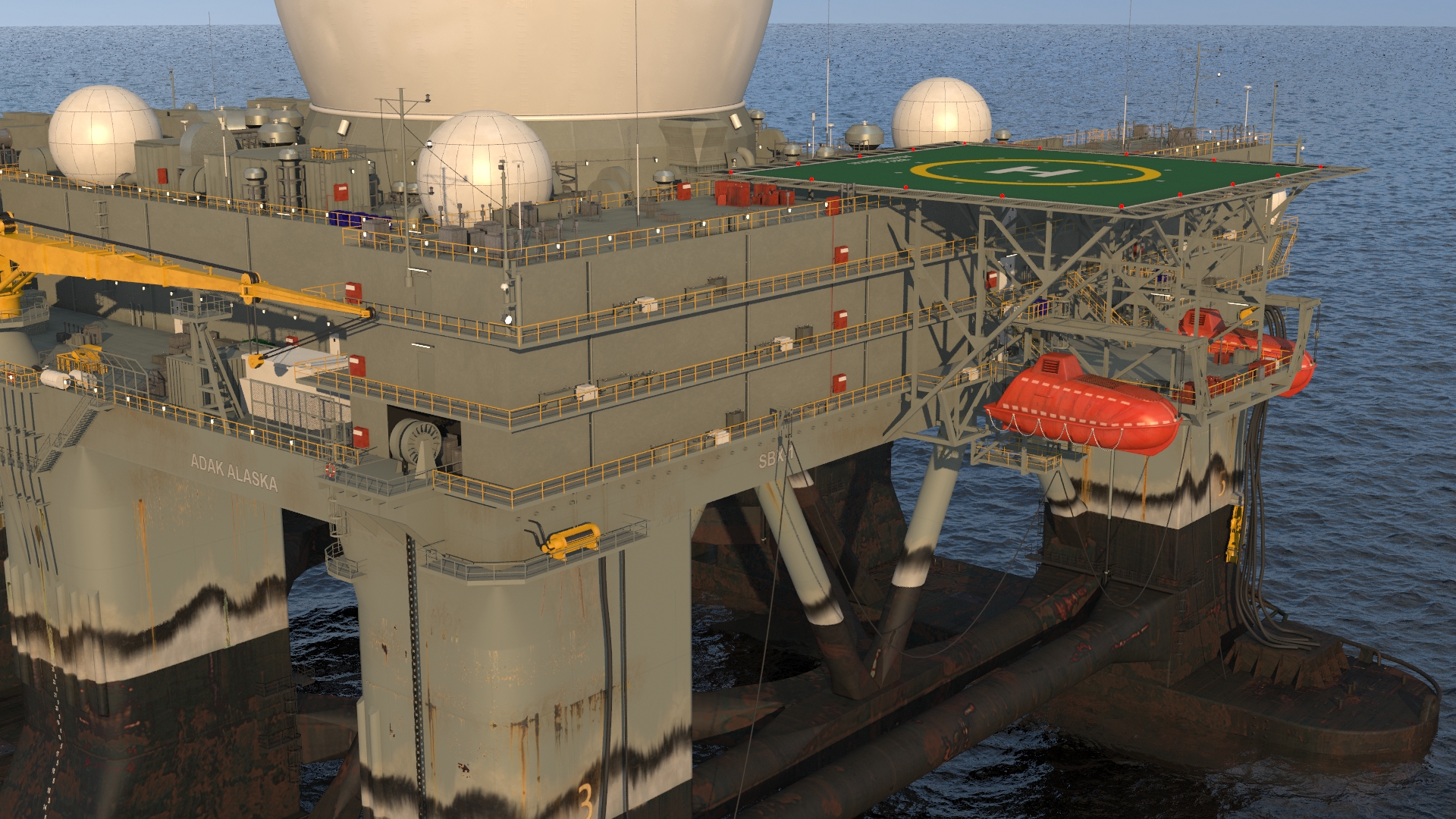 Sea Based X Band Radar 3D