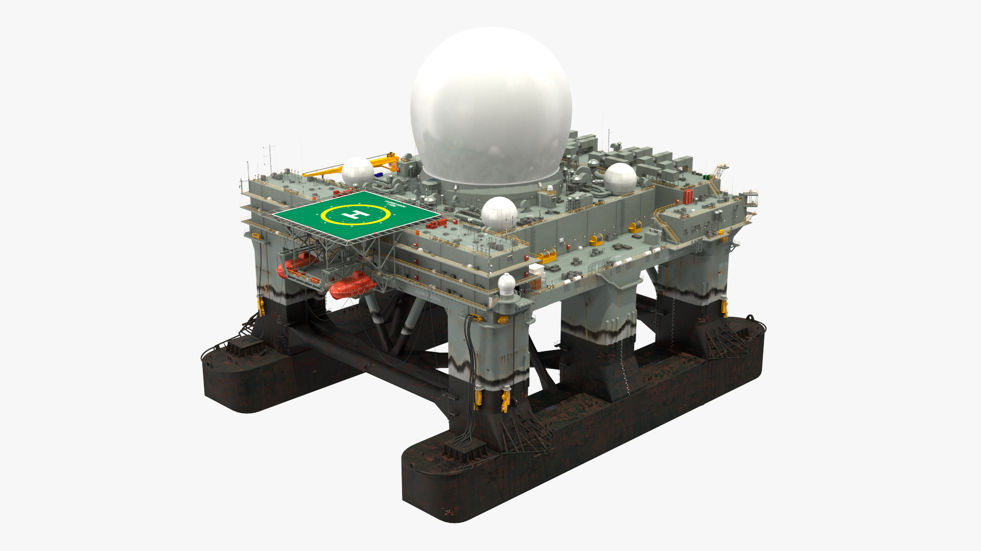 Sea Based X Band Radar 3D