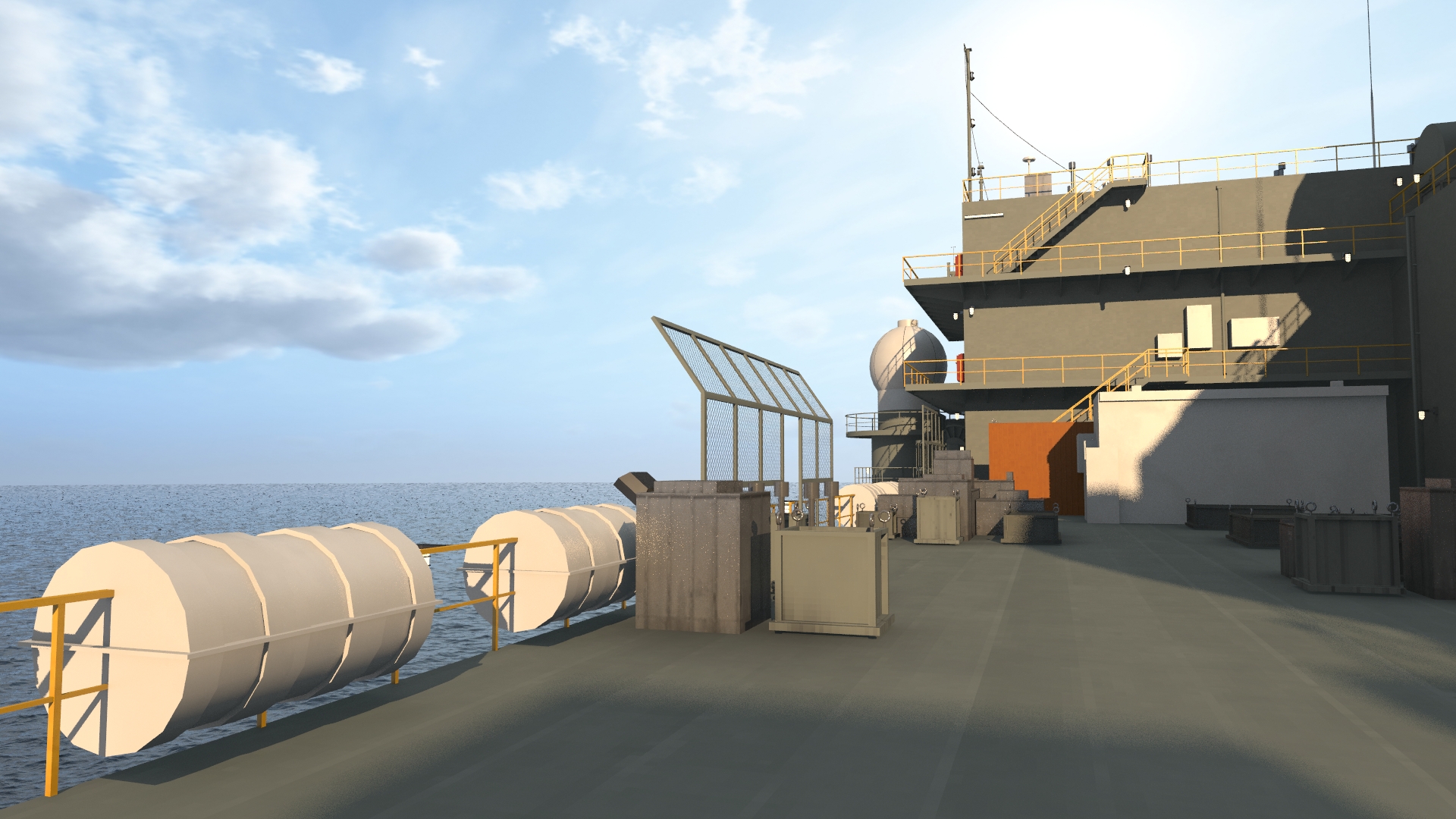 Sea Based X Band Radar 3D