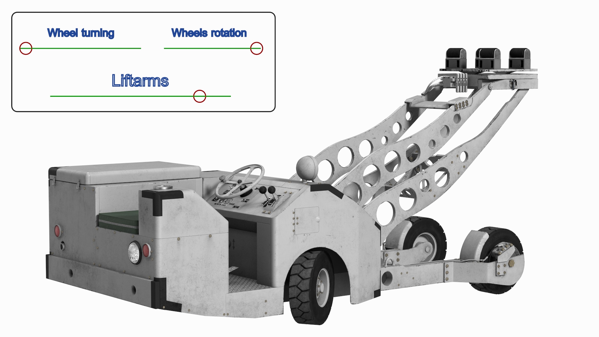 3D Ammunition Loading System Rigged for Maya