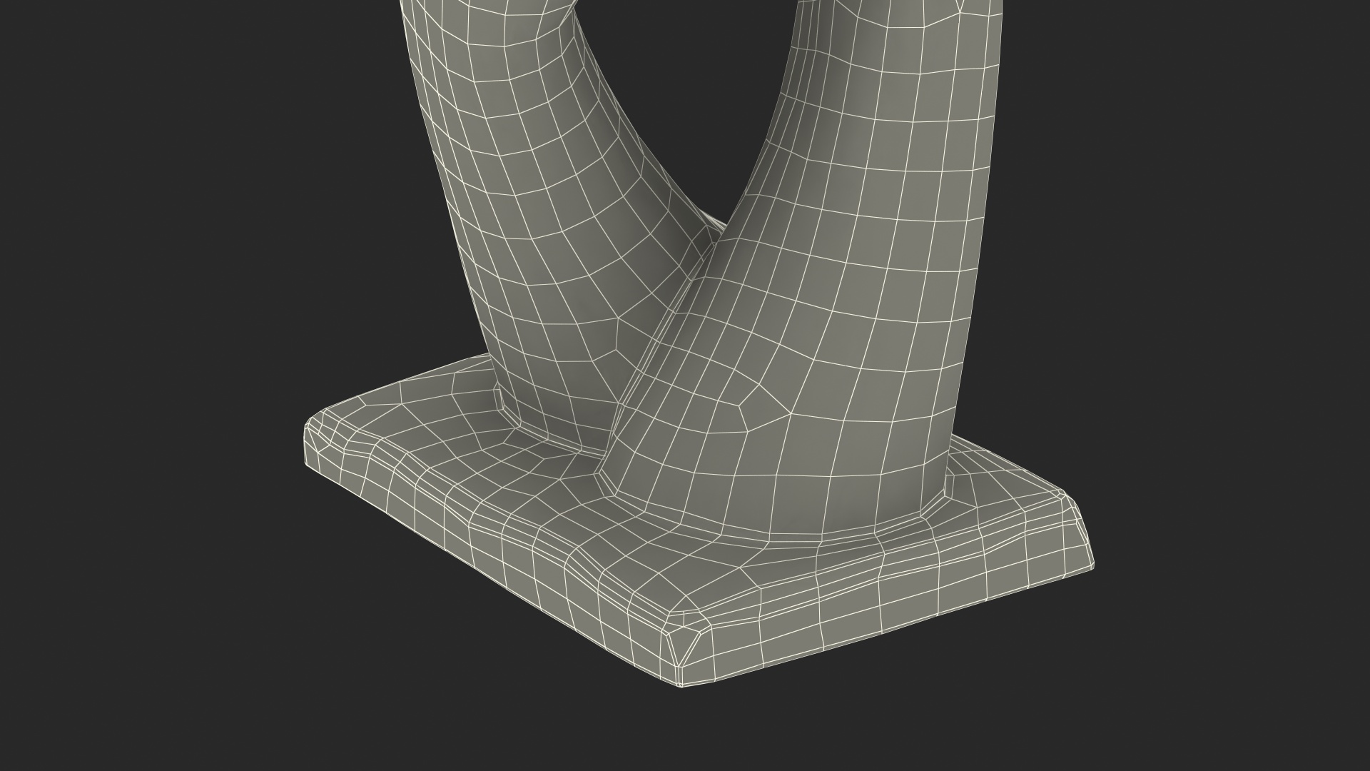 Hands Sculpture White for 3D Print 3D model