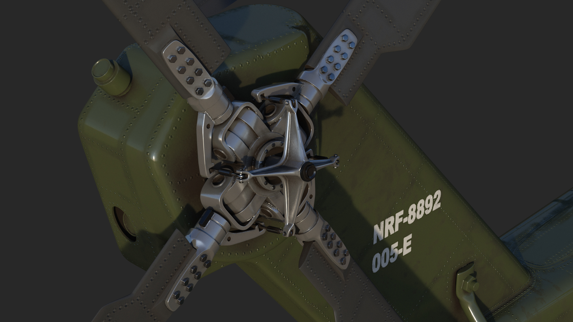 Sikorsky VH-92 Marine One Rigged 3D