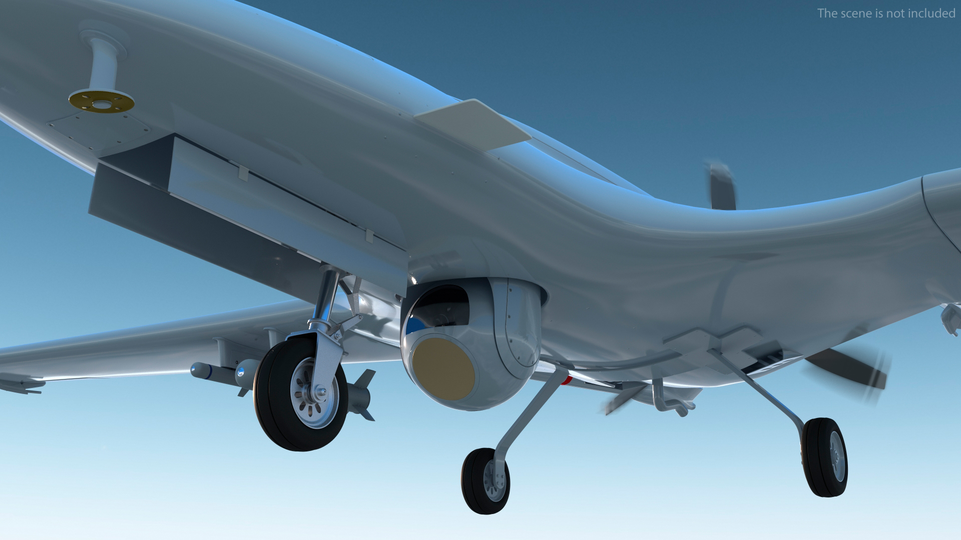 Bayraktar TB2 Turkish Armed Forces 3D model