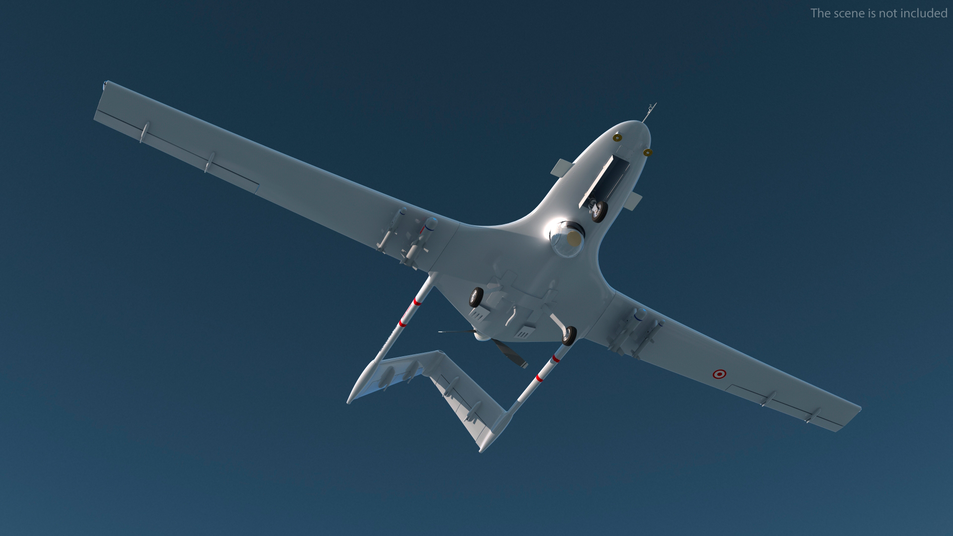 Bayraktar TB2 Turkish Armed Forces 3D model