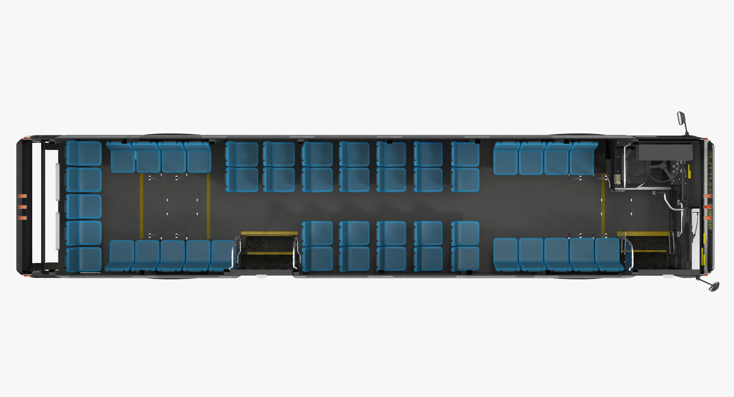 Flxible Metro D Bus 3D model